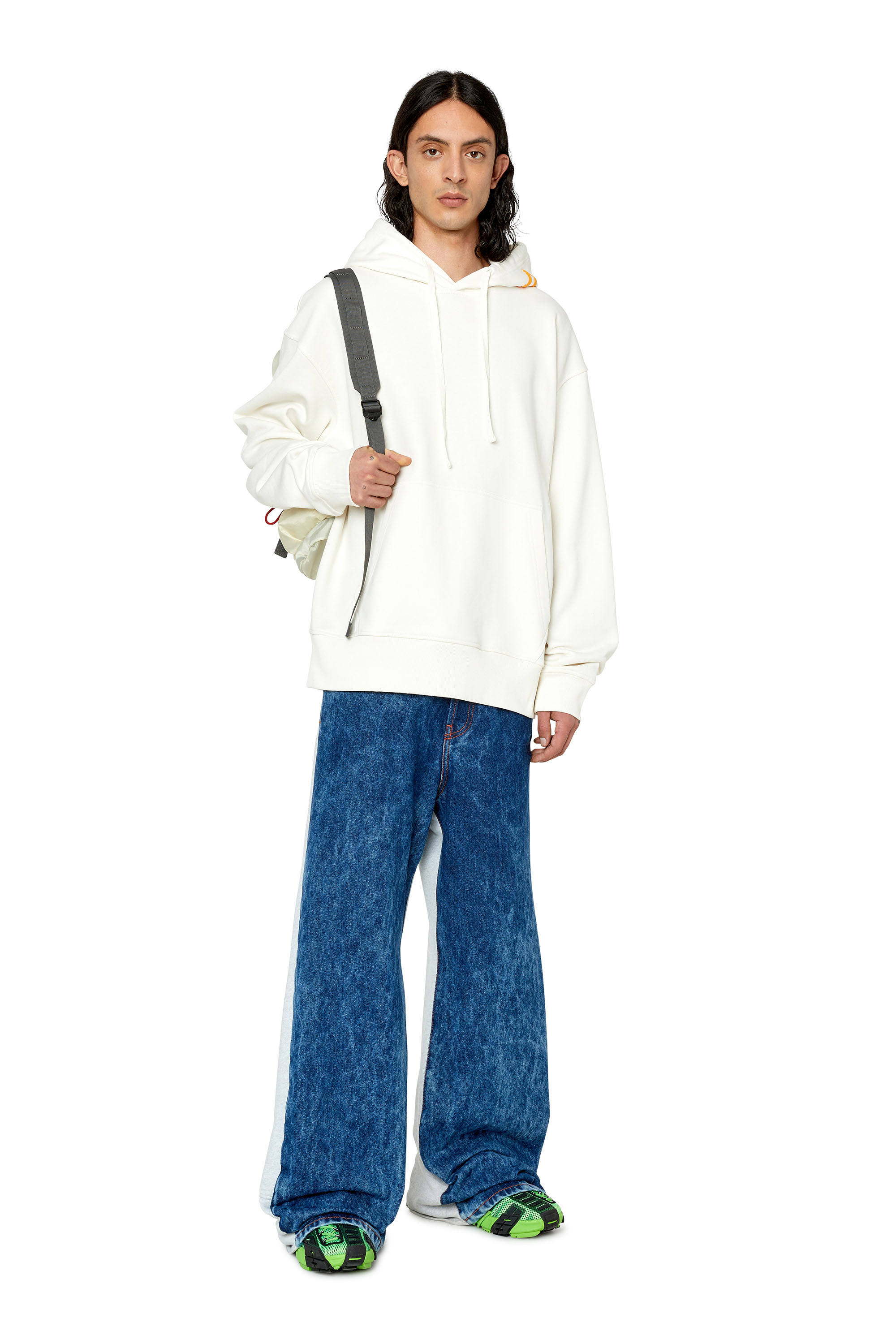 S-GINN-HOOD-D A040730BAWT スウェット(MEN)|DIESEL(ディーゼル)公式