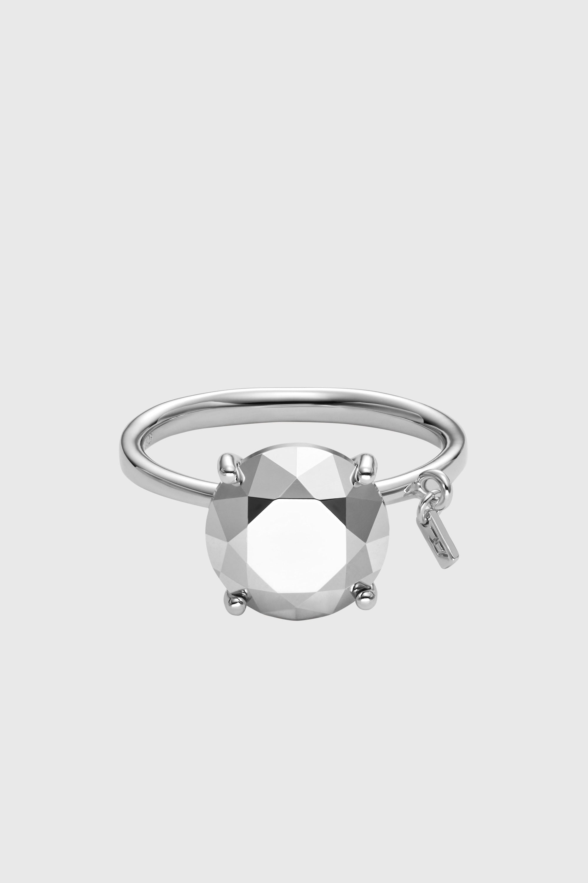 Diesel - DL1353040 STERLING SILVER JEWEL, Unisex's リング in シルバー - 2