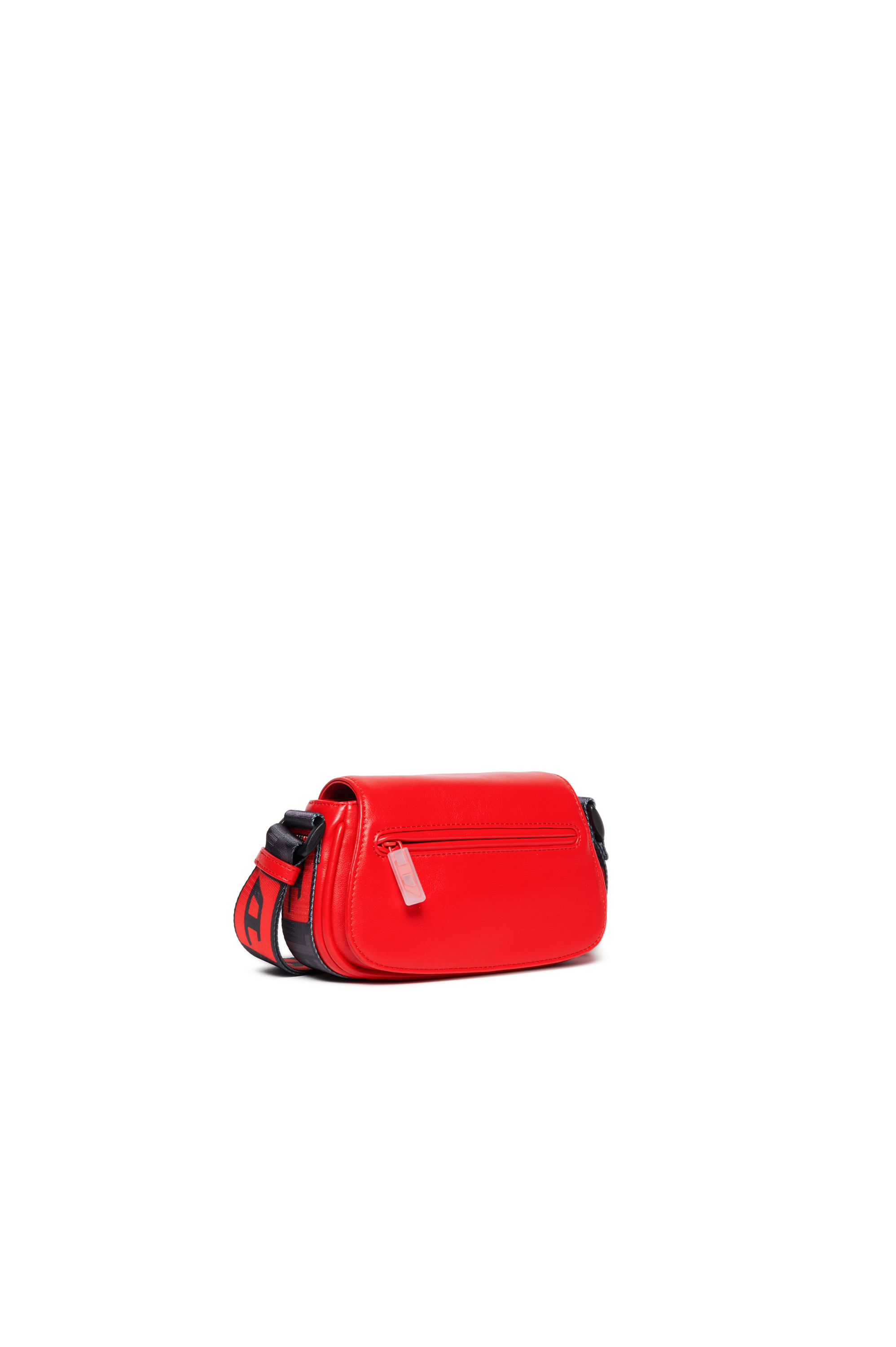 Diesel - CROSSBODY, Female's Crossbody bag with logo strap in レッド - 4
