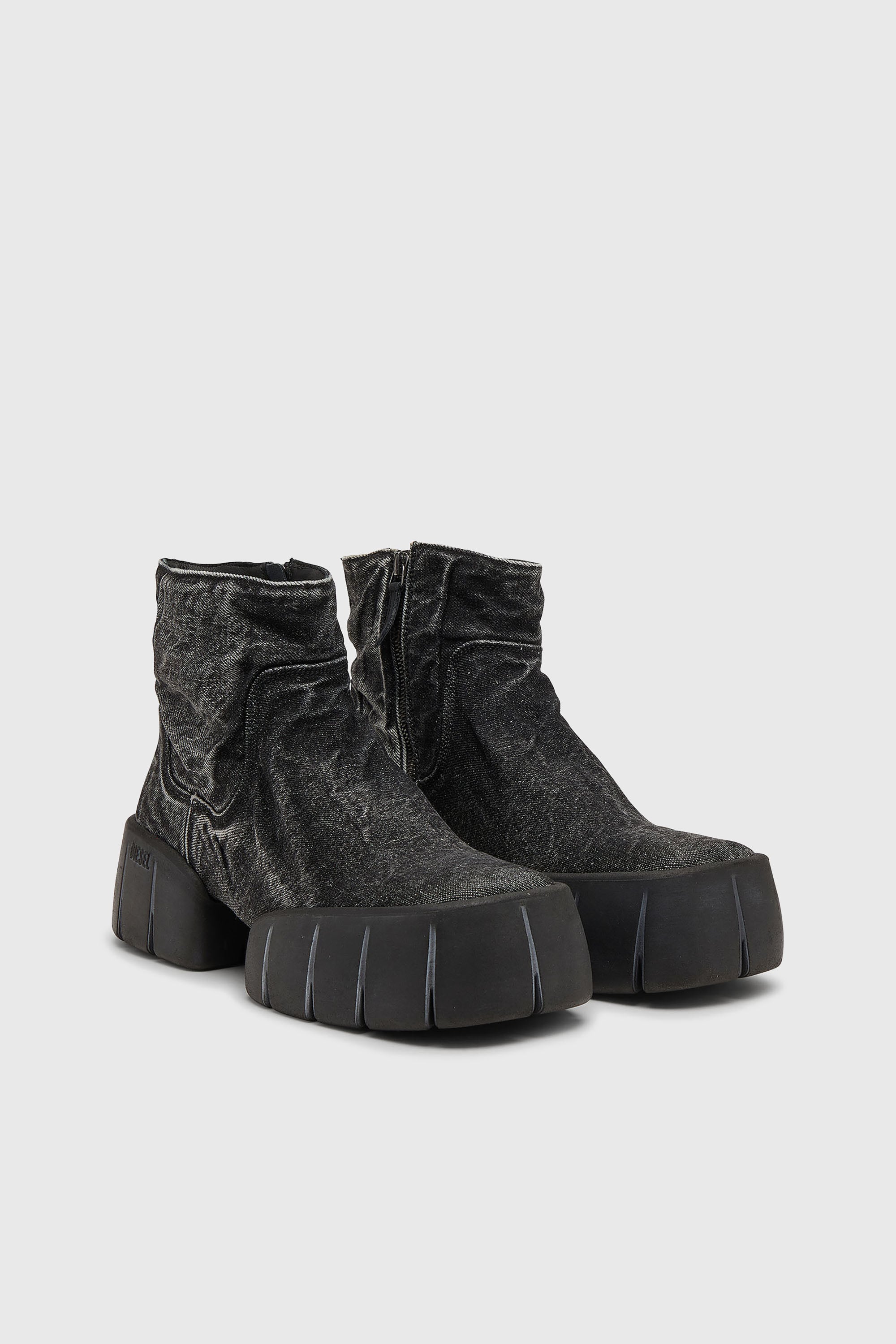 Diesel - D-TEX BT, Male's ブーツ in ブラック - 2