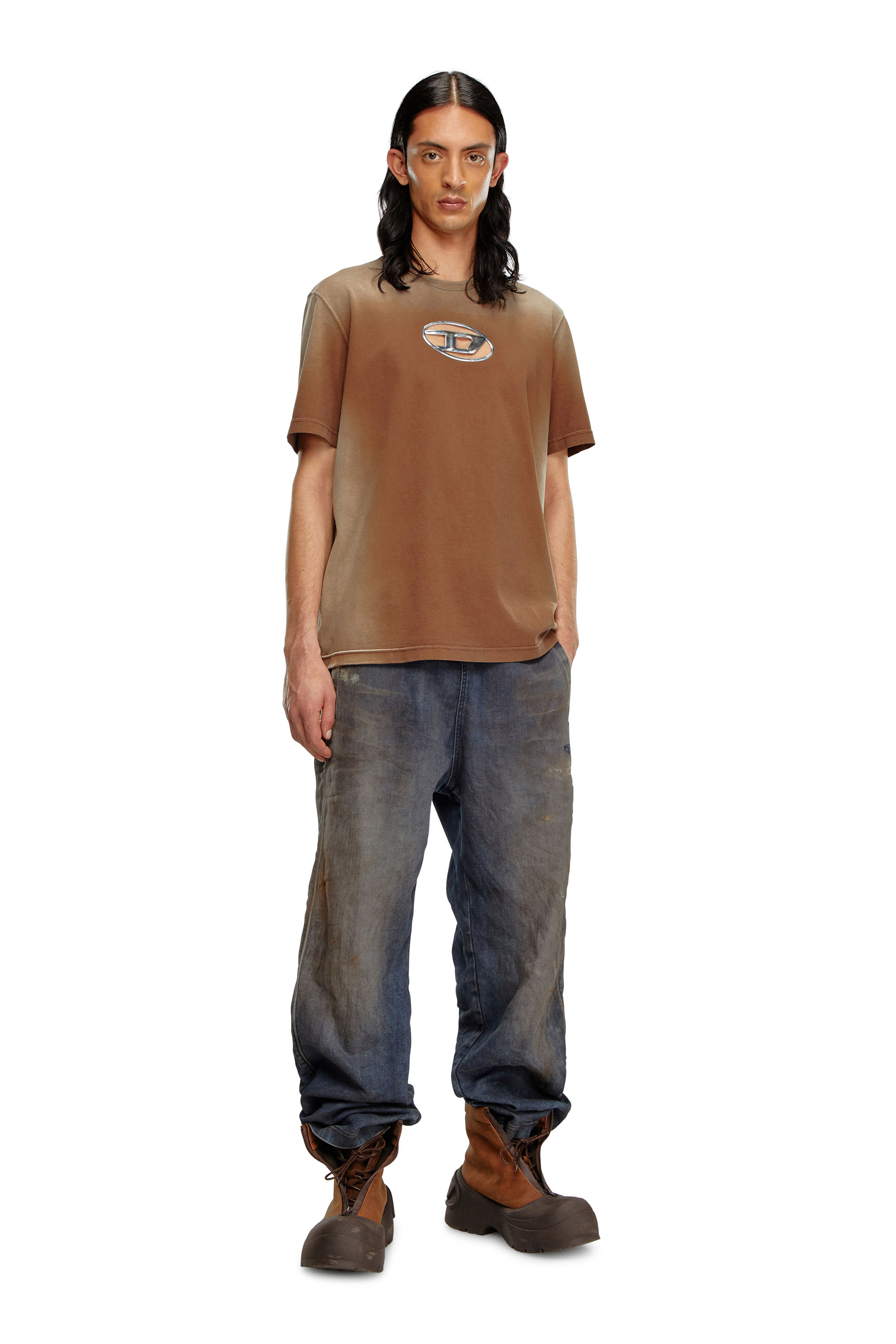 Diesel - T-ADJUST-Q8, Brown - Image 2