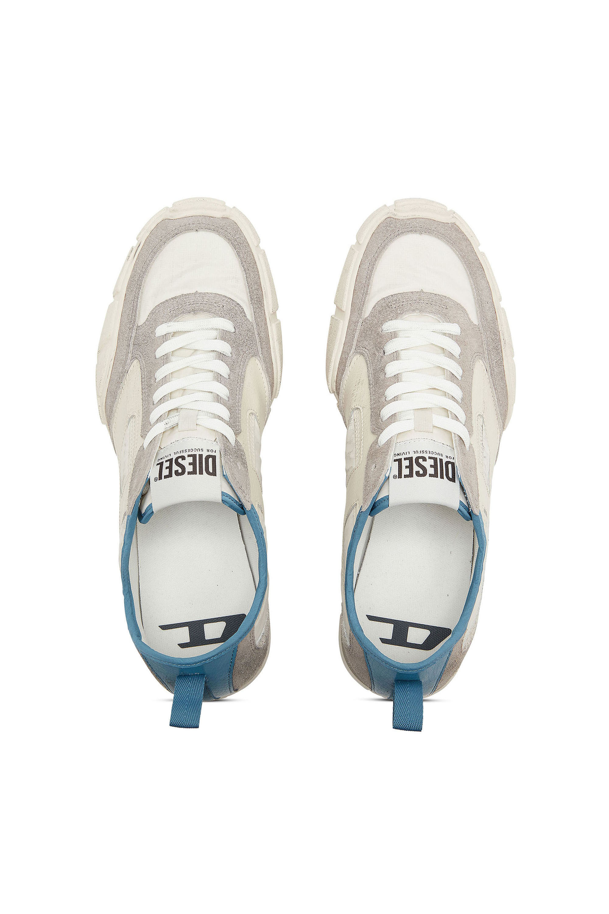 Diesel - S-PAGODHA LOW W, Female's ローカットスニーカー in ホワイト/グレー - 5