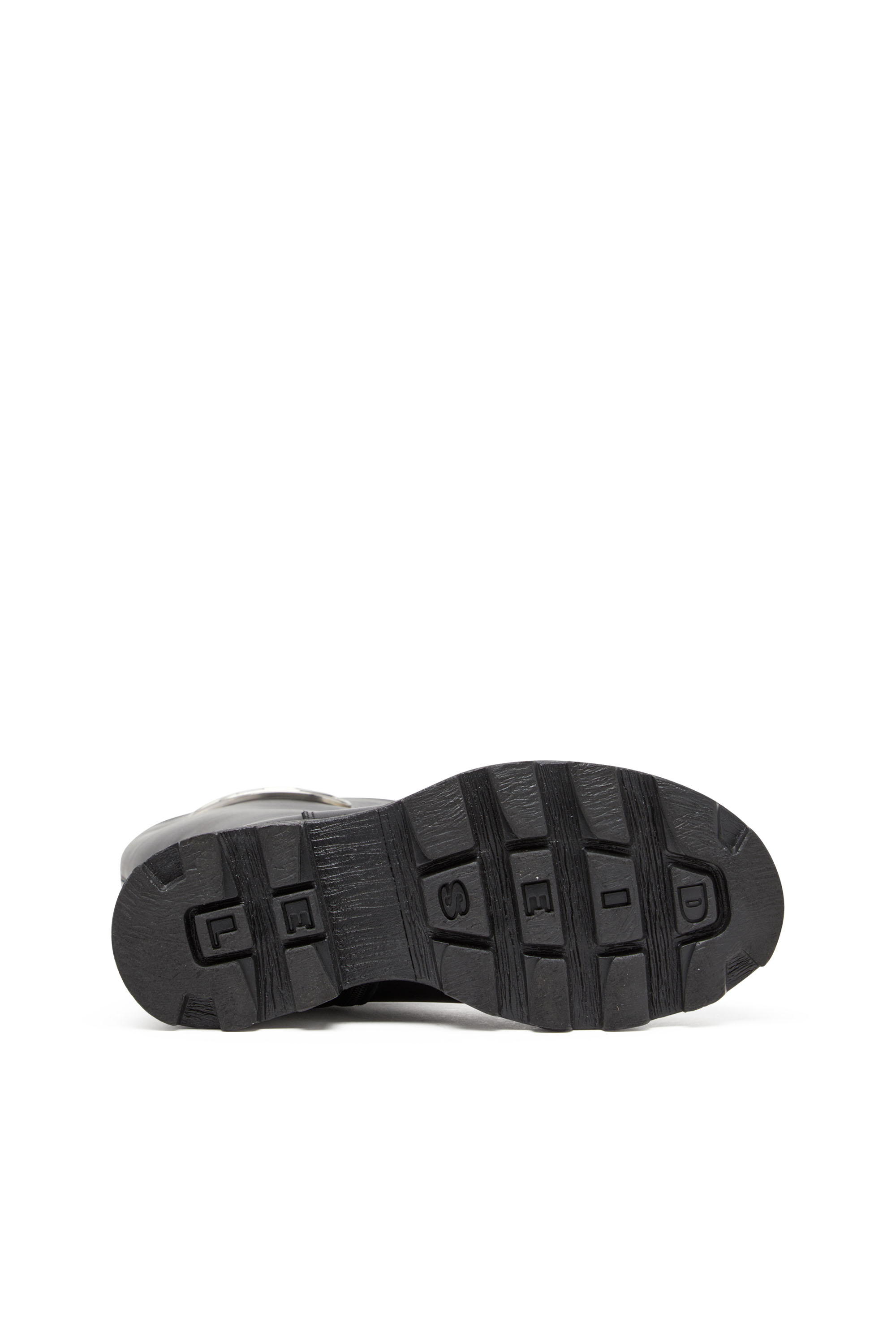 Diesel - D-HAMMER HB D W, Female's D-Hammer-Leather knee-high boots in ブラック - 4