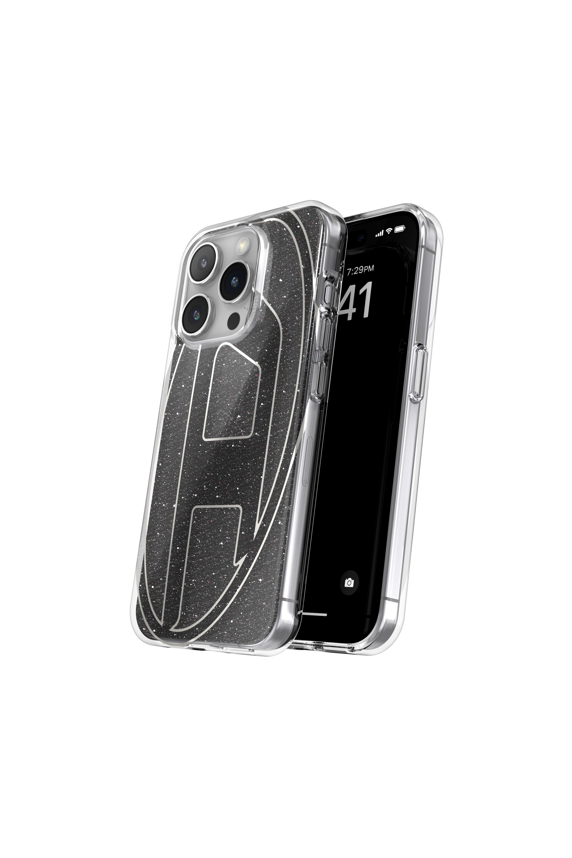 Diesel - 60024 AOP CASE, Unisex's iPhone 15 Pro in ブラック - 3