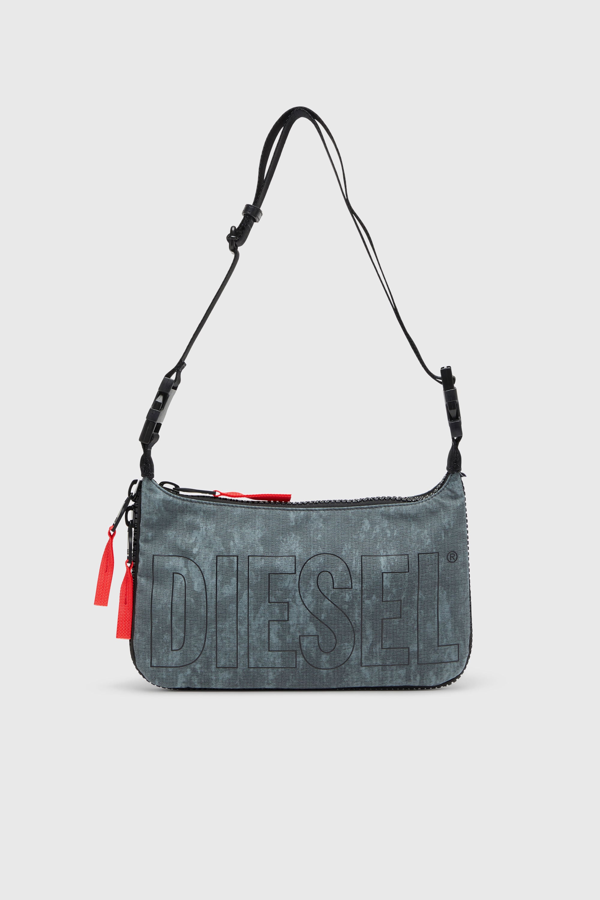 Diesel - ZIP-D CROSSBODY BAG X, Unisex's クロスボディバッグ in グレー - 1