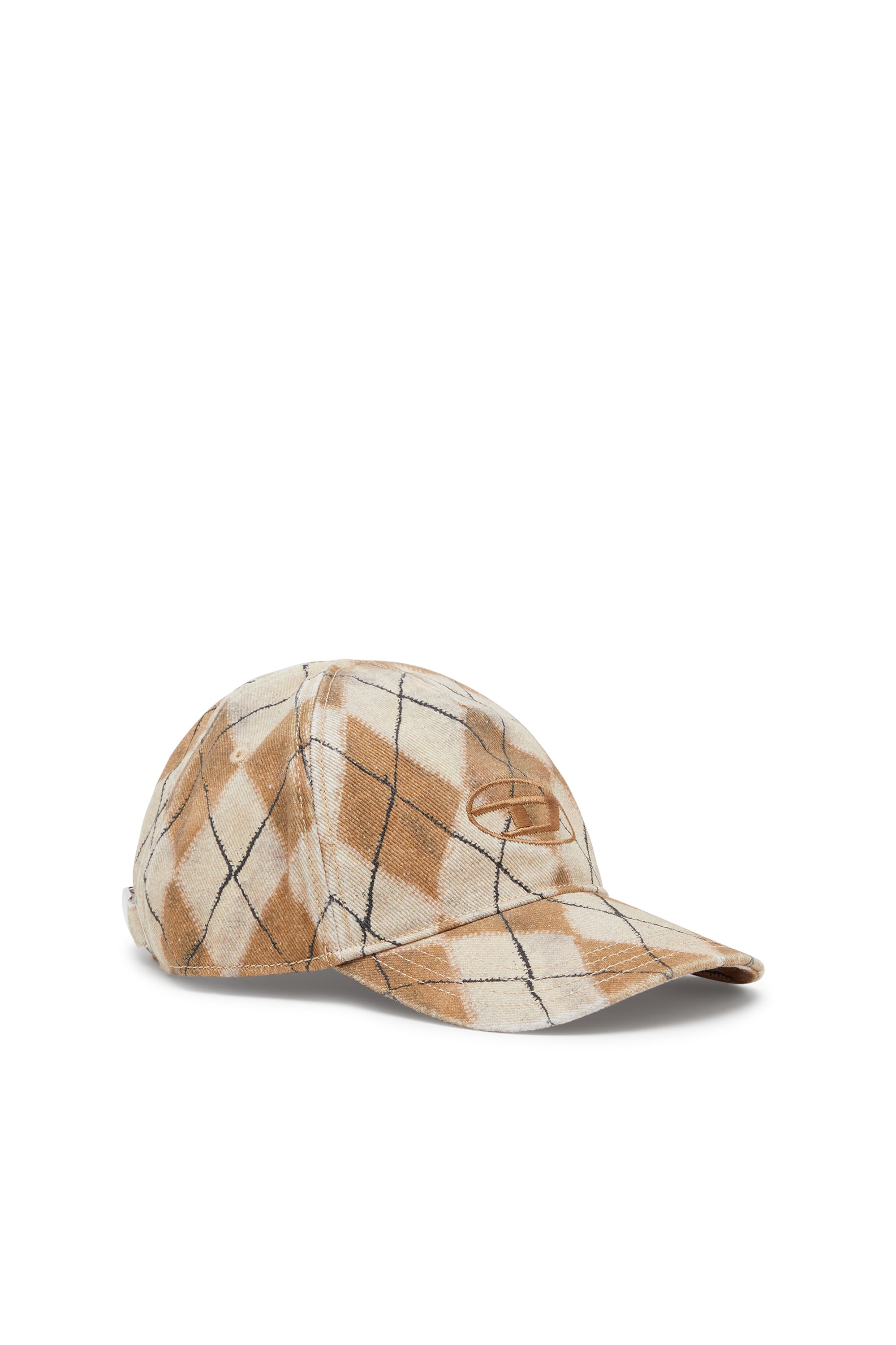Diesel - C-ROUMB, Male's ベースボールキャップ in ベージュ - 1