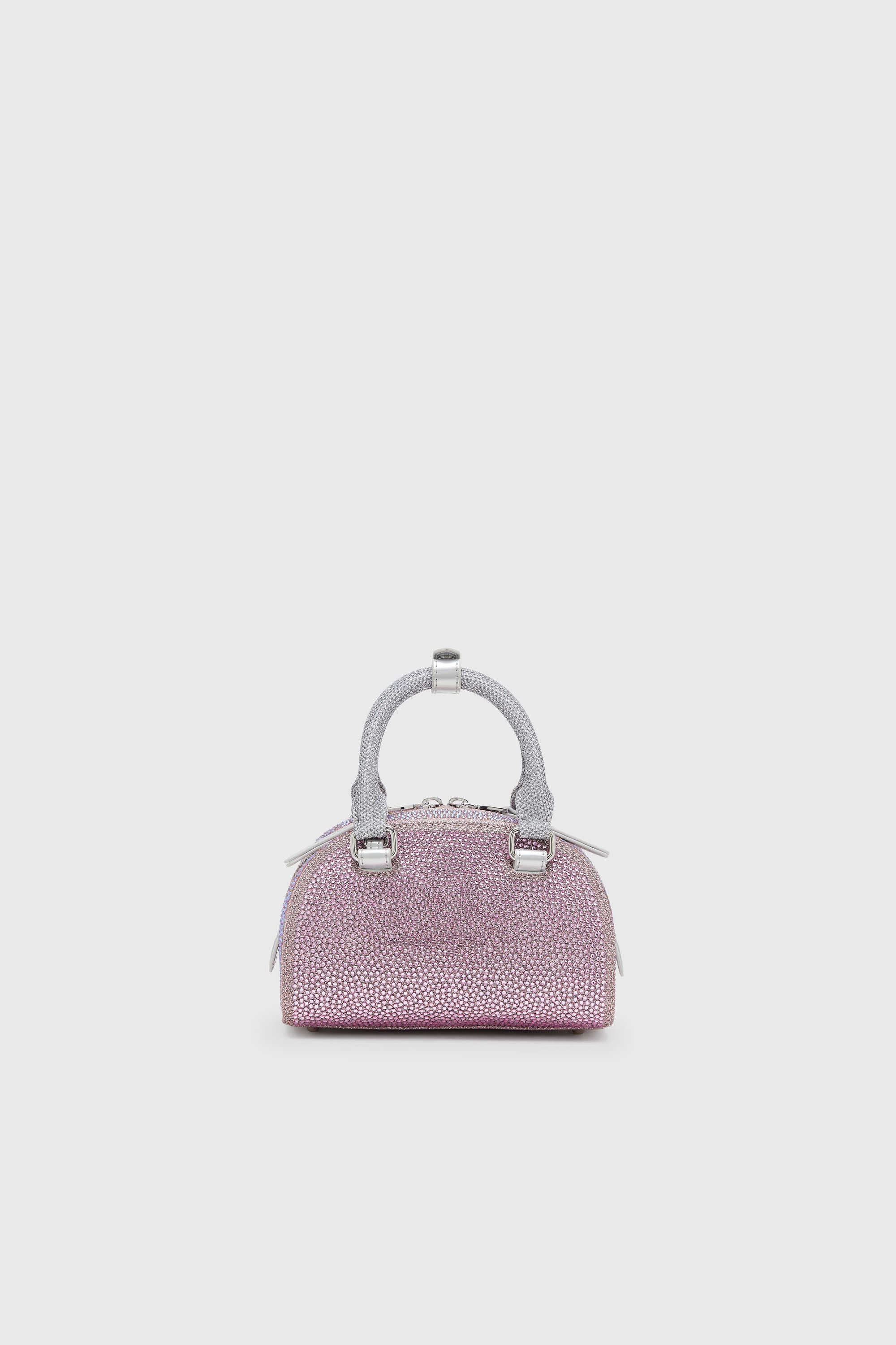 Diesel - 1DR DOME CROSSBODY, Female's クロスボディバッグ in ピンク / ホワイト - 2