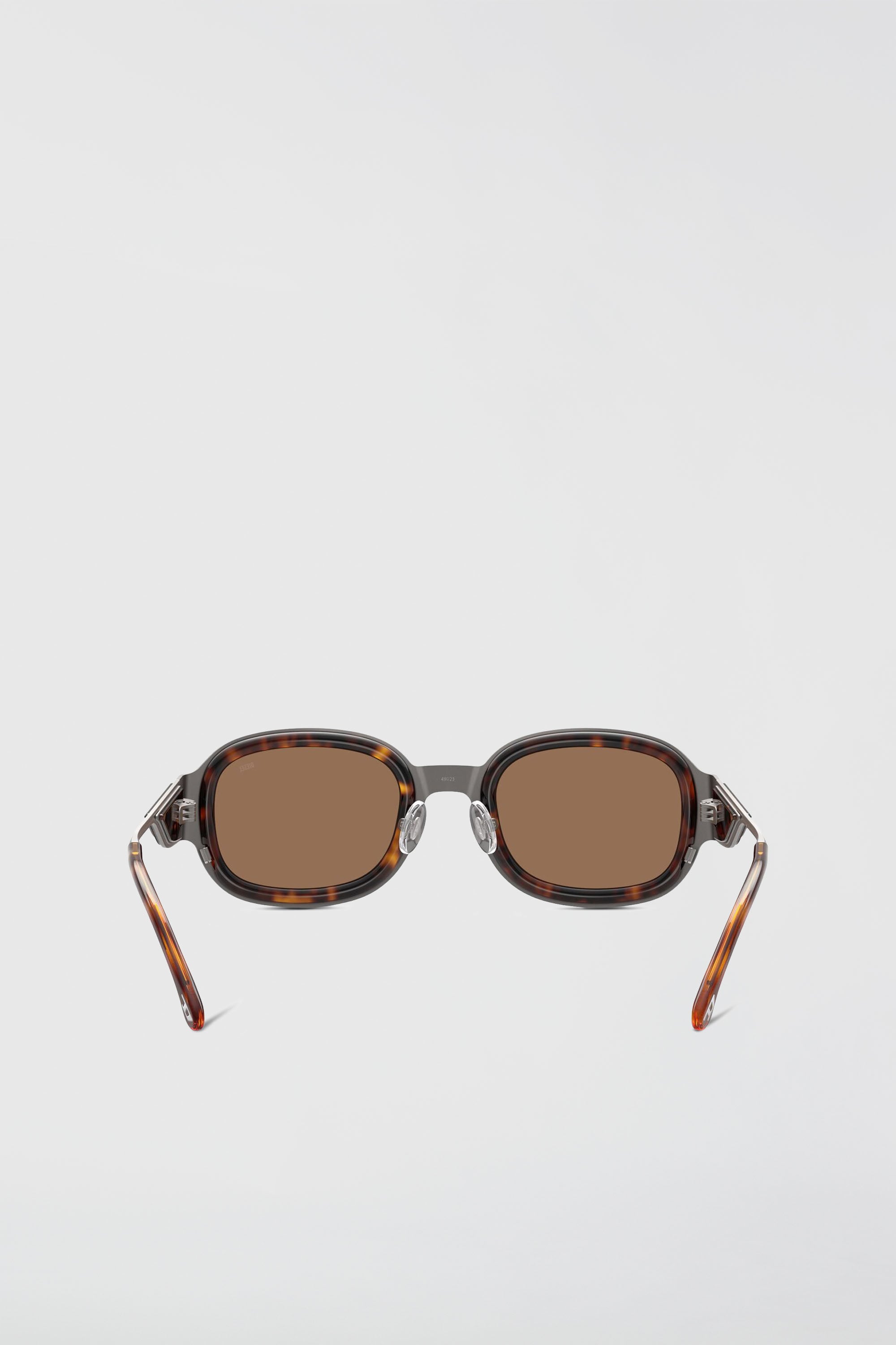 Diesel - 0DL1020, Unisex's スクエア サングラス in ブラウン - 3