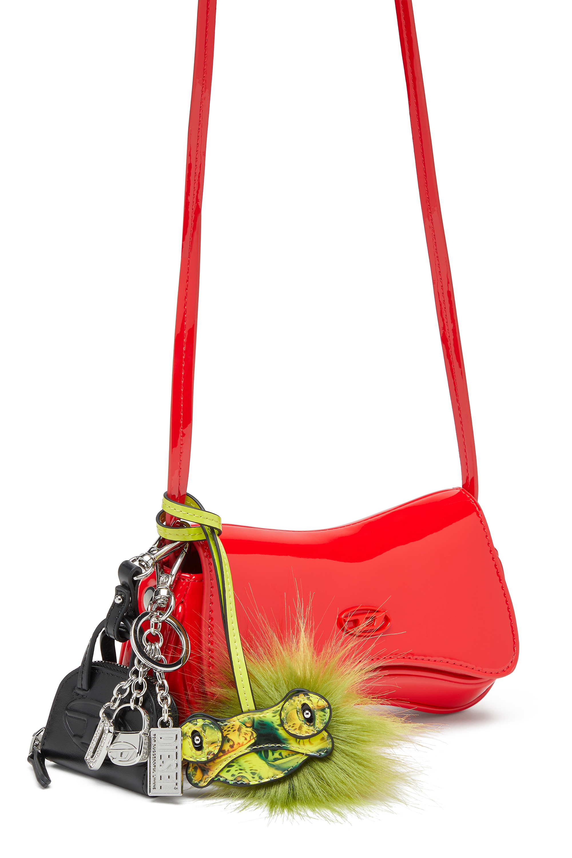 Diesel - 1DR DOME CHARMS, Female's バッグチャーム in ブラック - 2