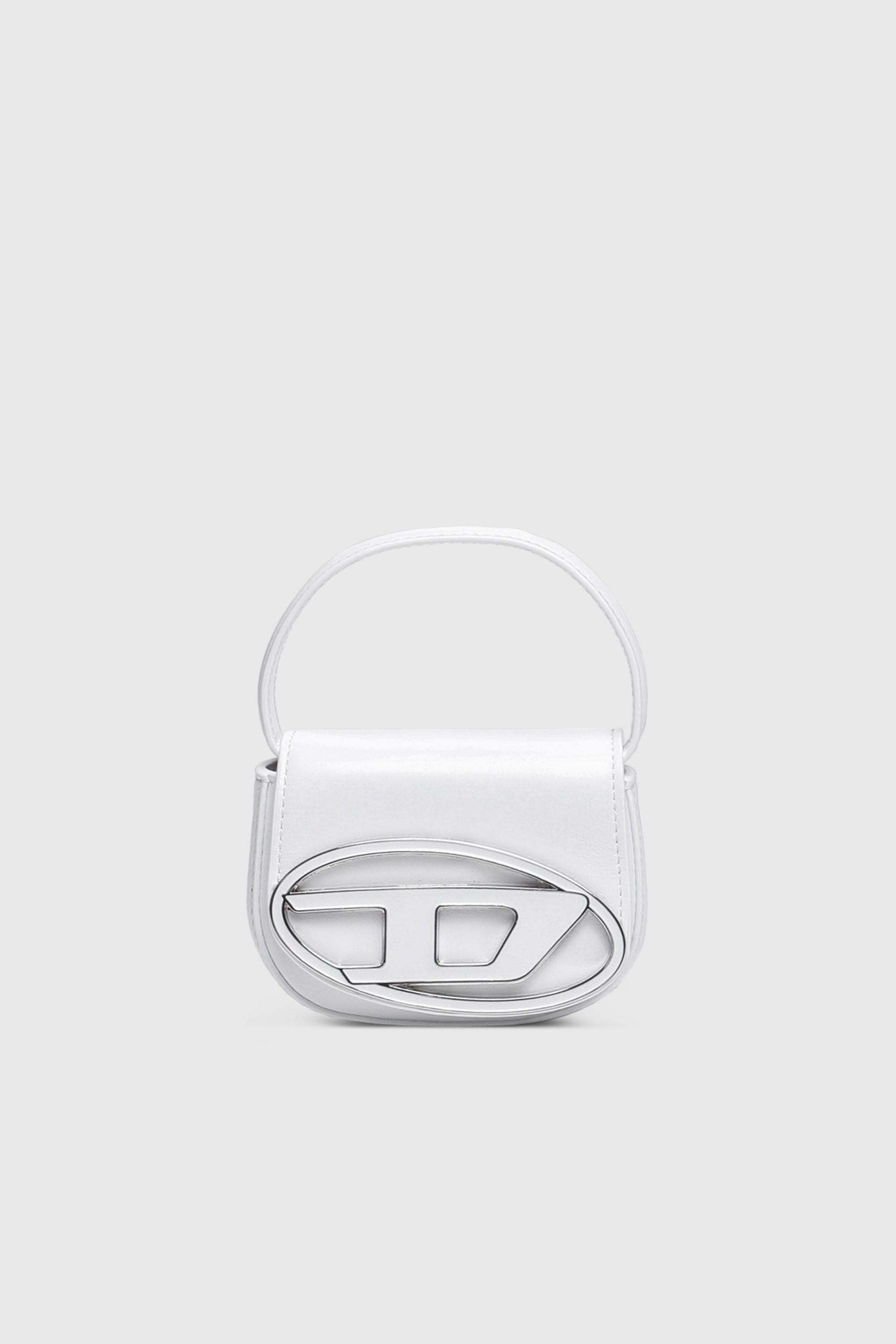 Diesel - 1DR XS, Female's カウレザーショルダーバッグXS in ホワイト - 1
