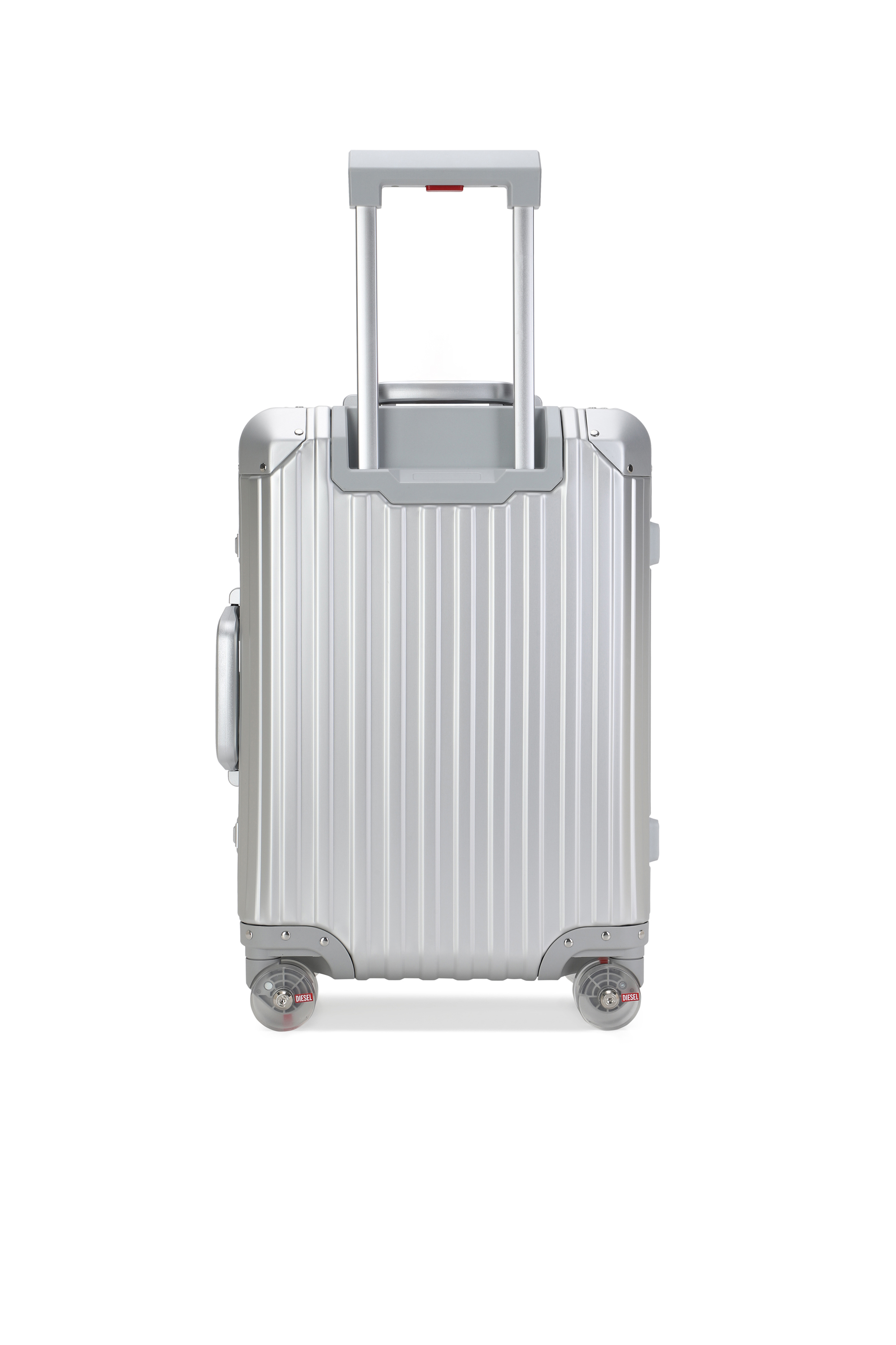 Diesel - DIESEL ALUMINUM TROLLEY- DSL002, Unisex's Aluminum suitcase size S in シルバー - 2