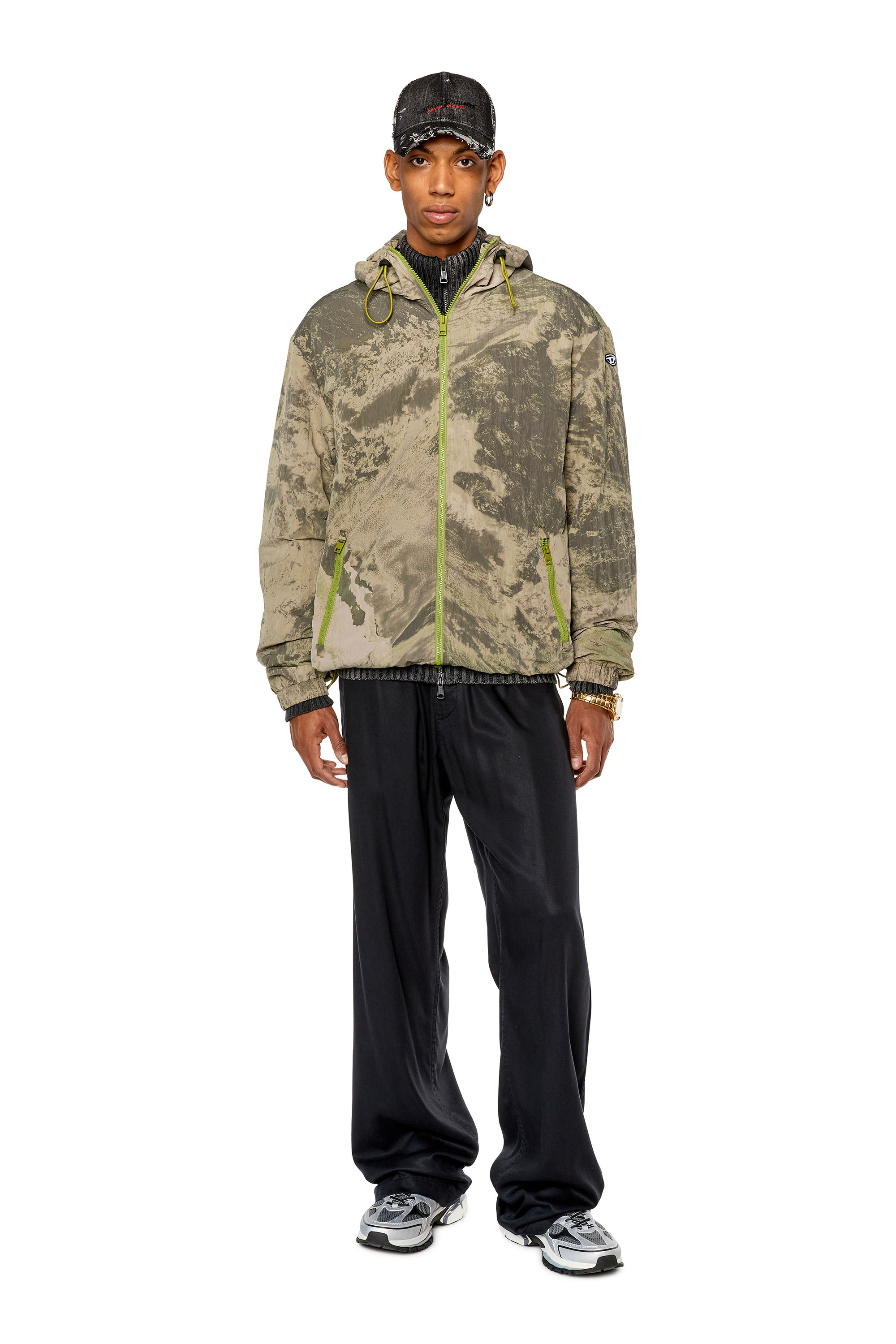 Diesel - J-WARRETT-PRINT, ミリタリーグリーン - Image 4