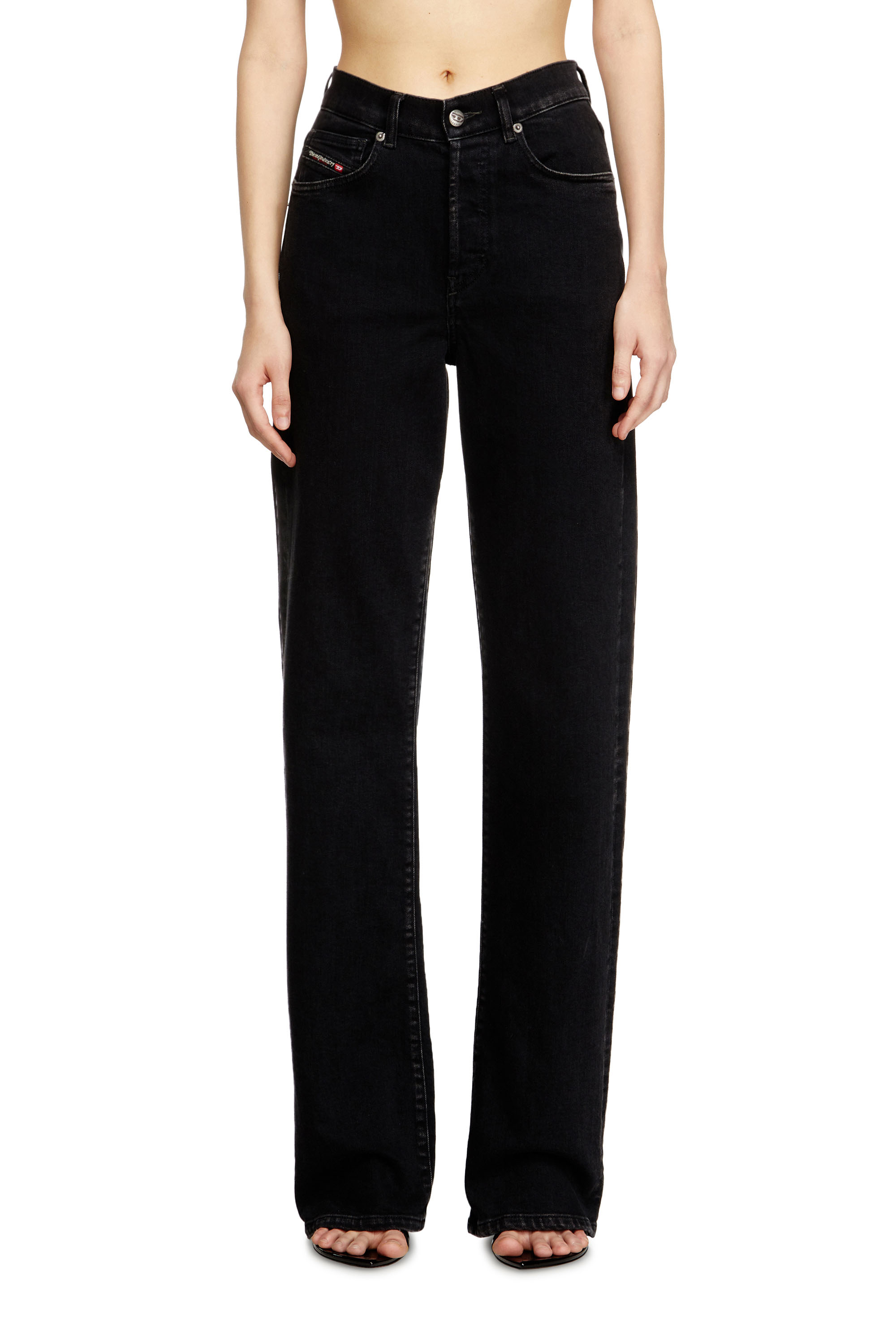 Diesel - Female's Regular Jeans 1971 D-Sent 09N89, ブラック/ダークグレー - 3