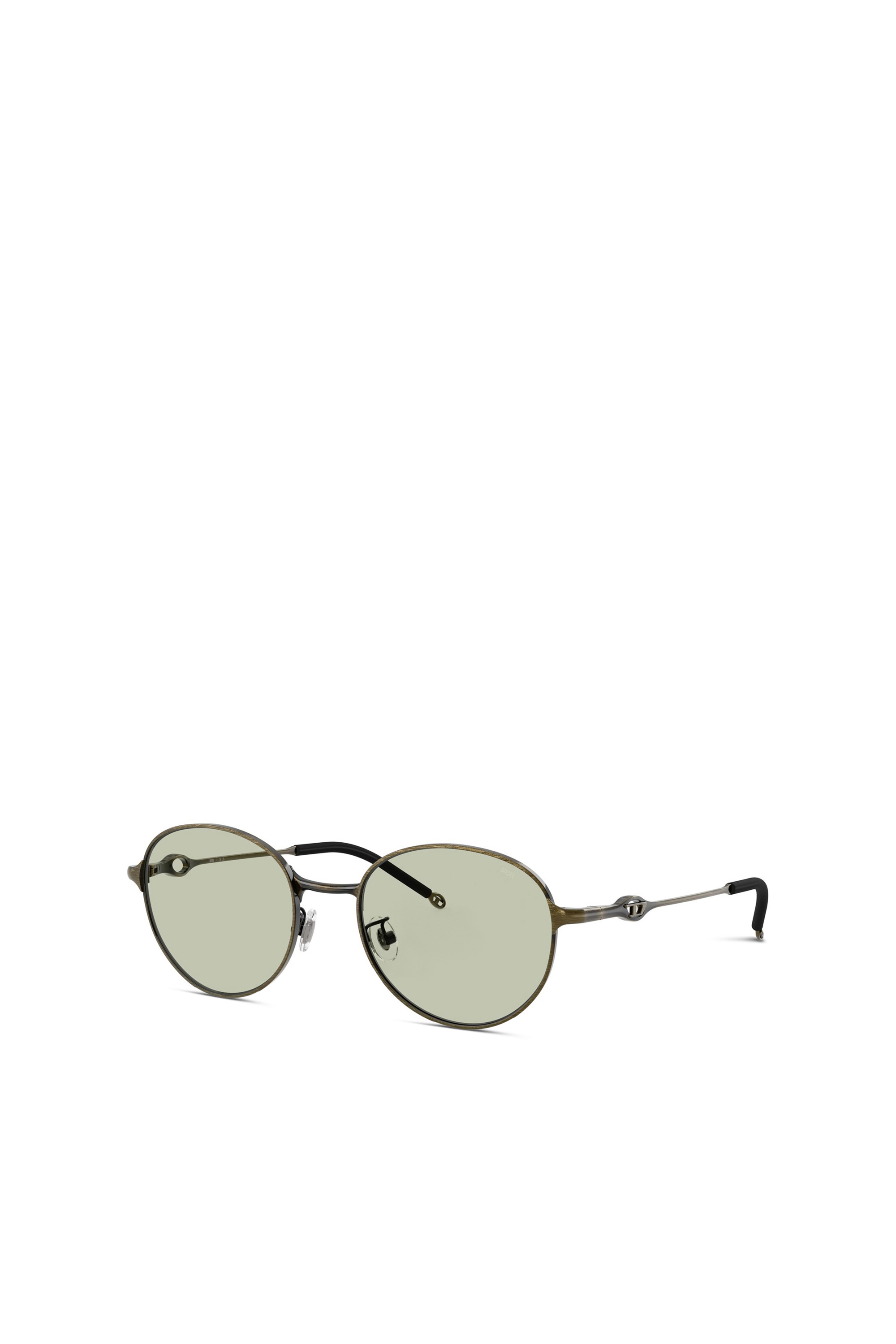 Diesel - 0DL1012D, Unisex's Oval sunglasses in グリーン - 4