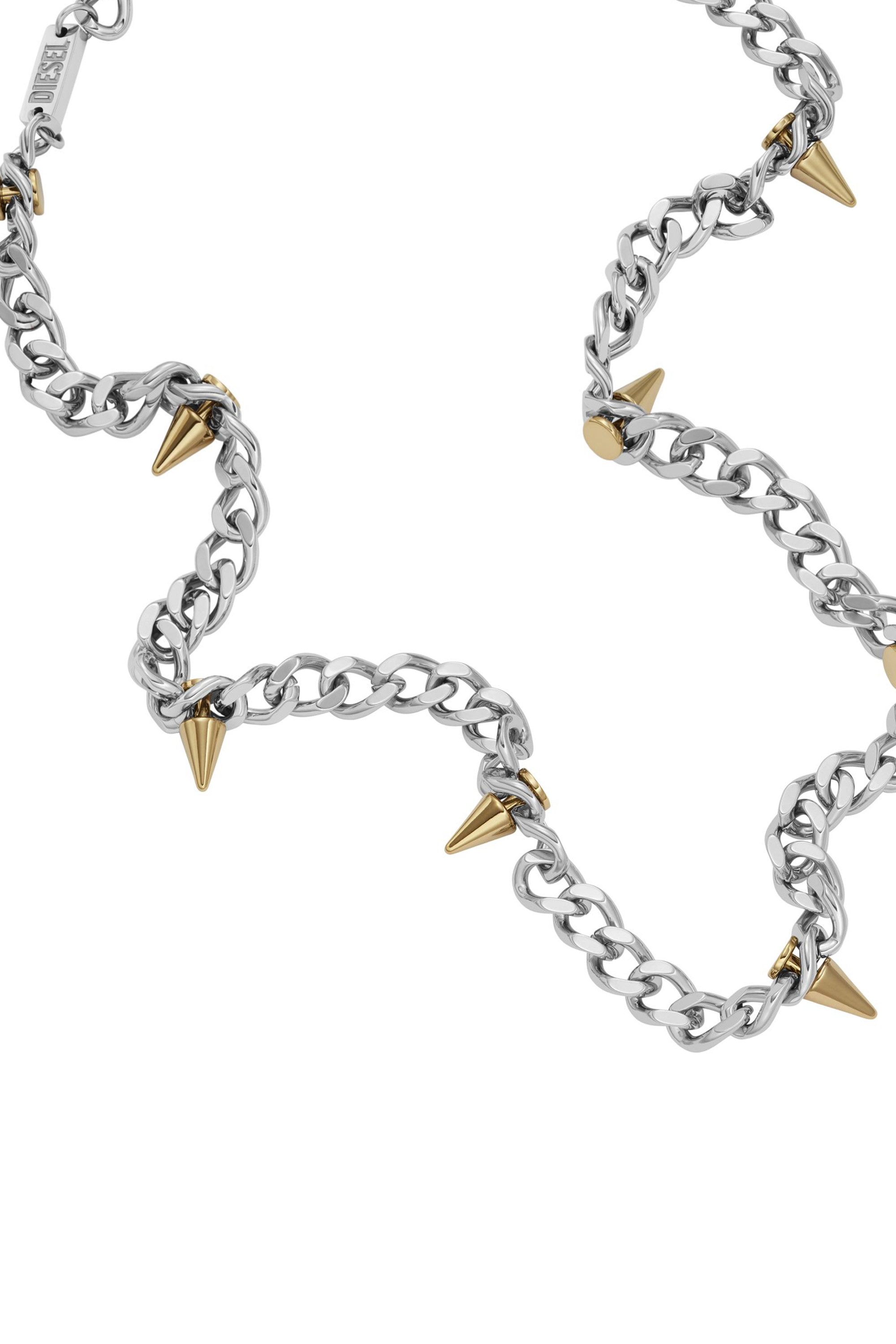 Diesel - DX1454931, Unisex's ネックレス in シルバー - 2