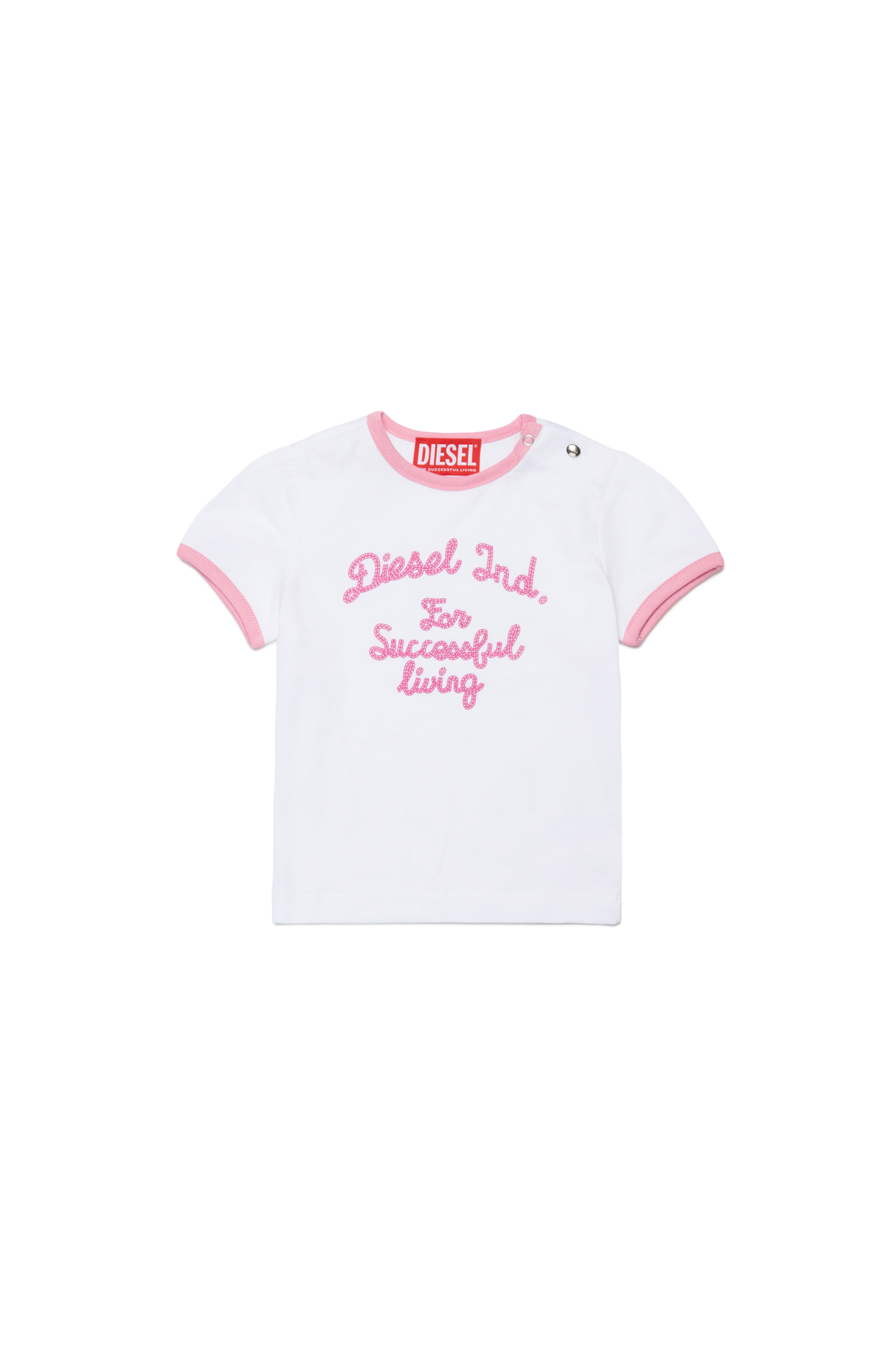 Diesel - TELAB, Female's Tシャツ in ホワイト - 1