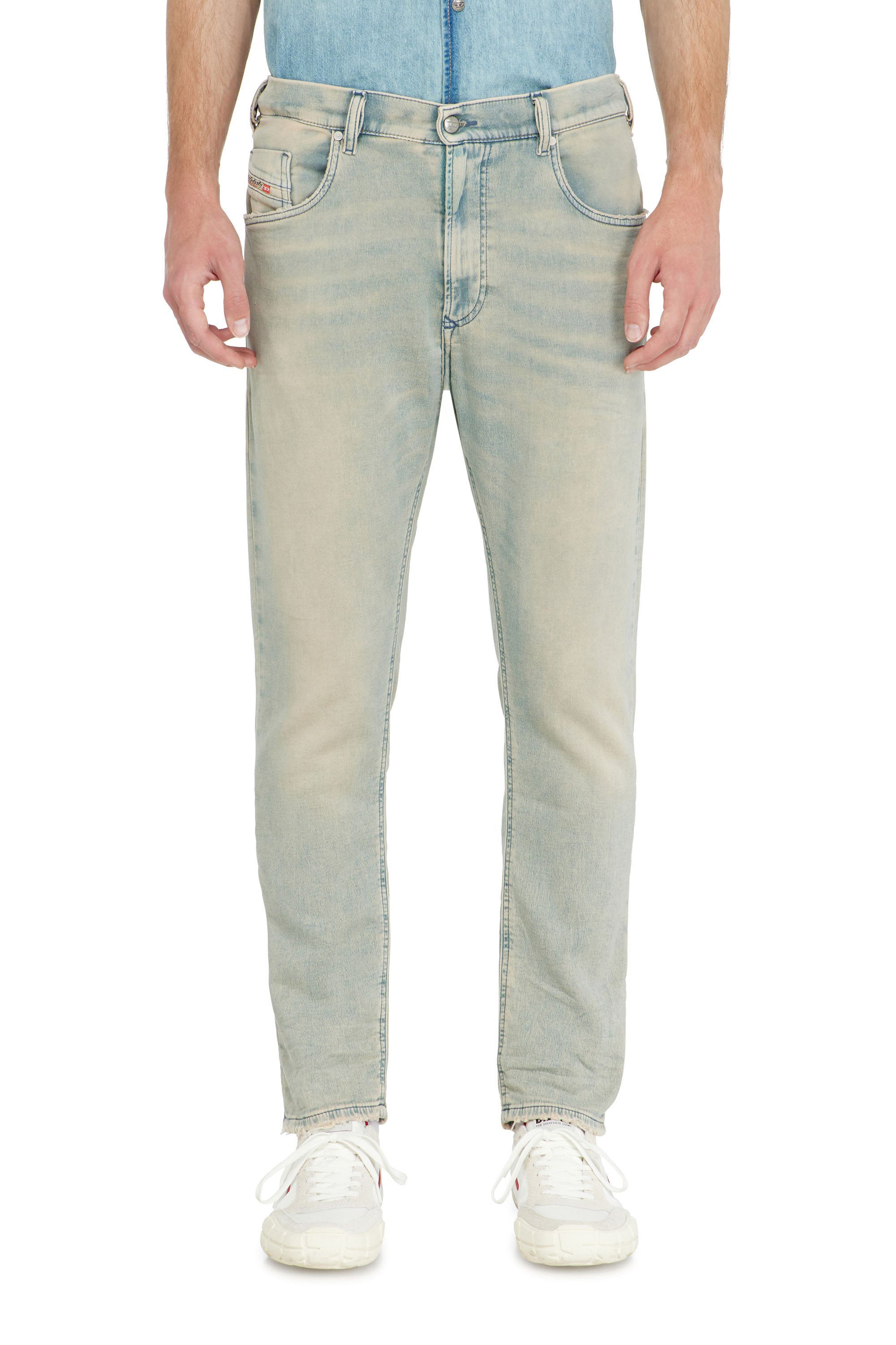 Diesel - Male's Regular 2032 D-Krooley-BW Joggjeans&reg; 068WK, ライトブルー - 2
