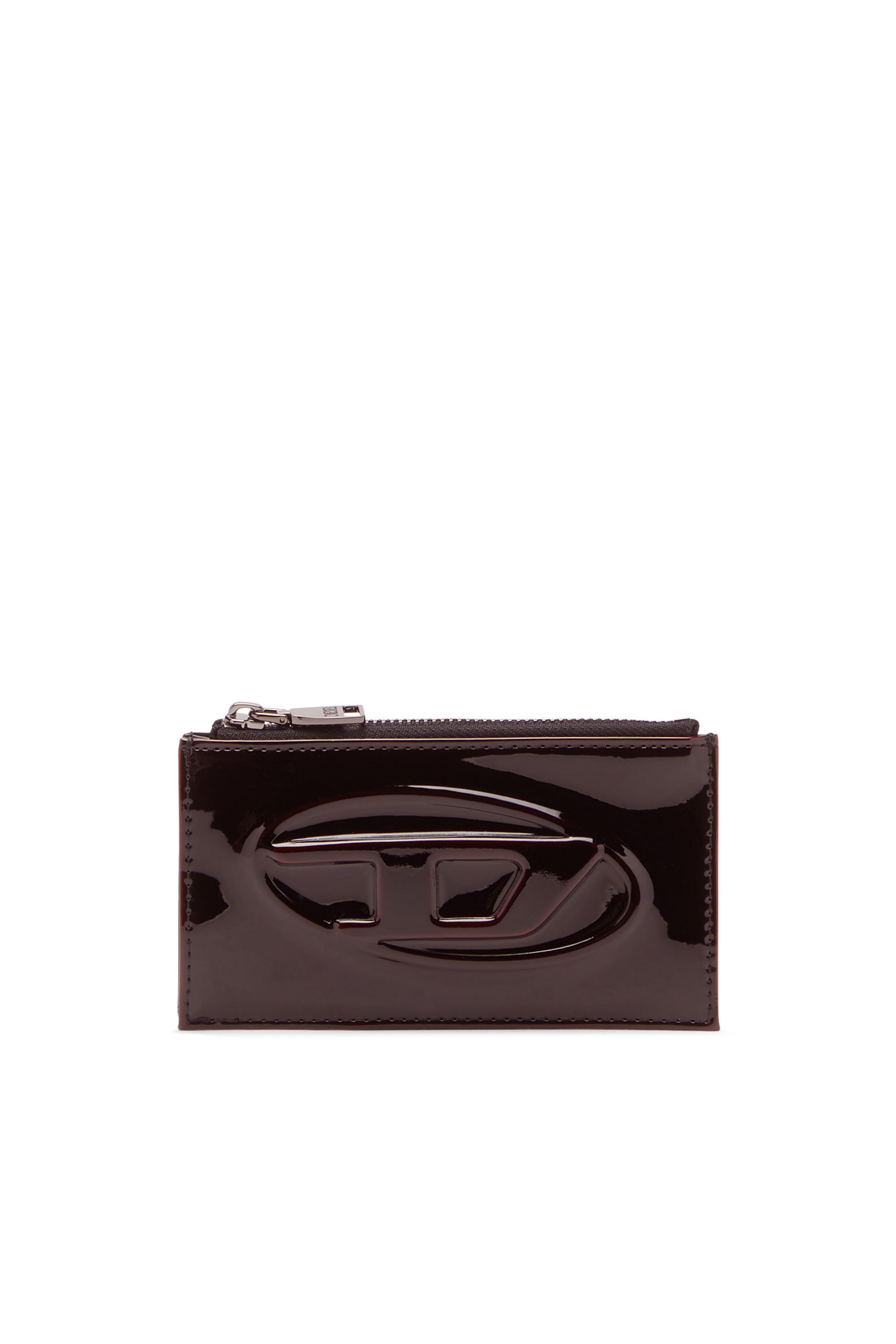 Diesel - 1DR CARD HOLDER III, Female's Slim card holder in liquid PU in null - 1