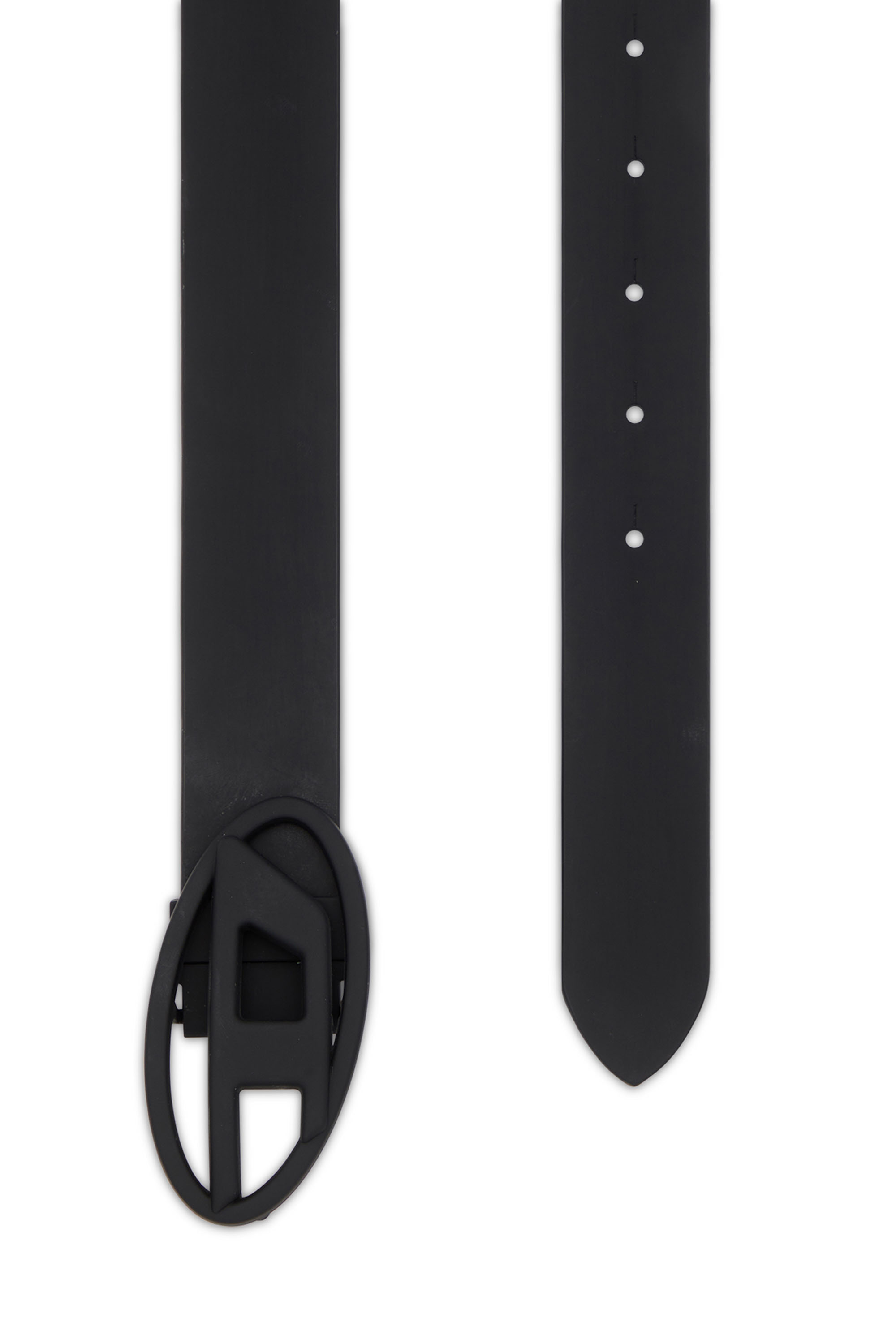 Diesel - B-1DR W REV II 30, Female's Reversible belt in rubberised leather in ブラック - 2