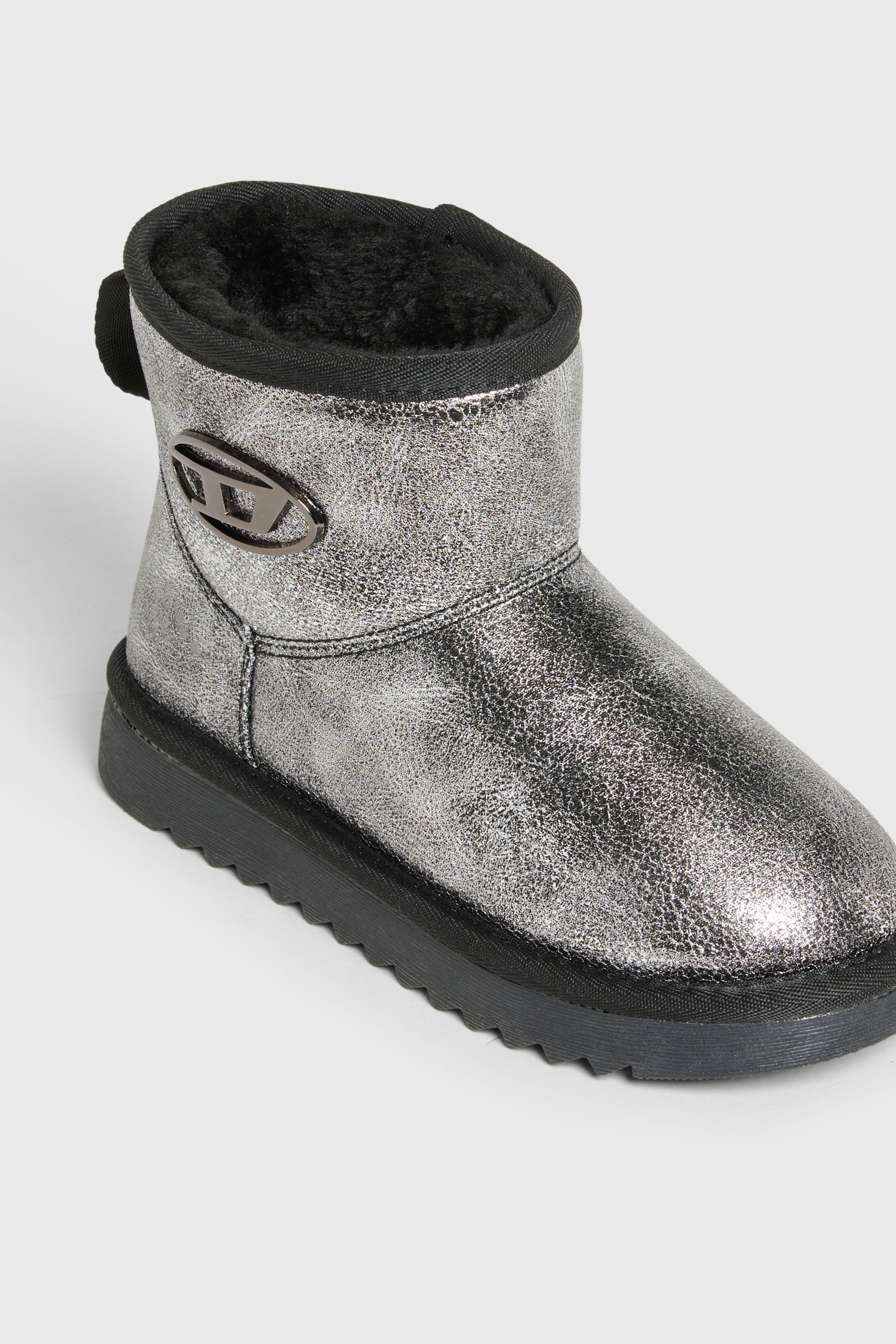 Diesel - D-DAATEN, Unisex's ブーツ in シルバー - 4