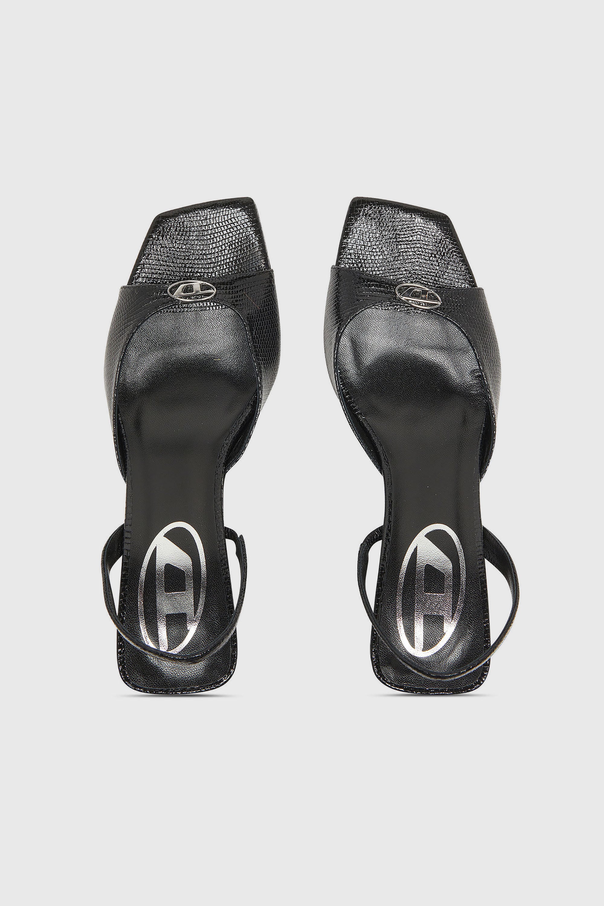 Diesel - D-AMBER 75 SANDAL, Female's サンダル in ブラック - 5