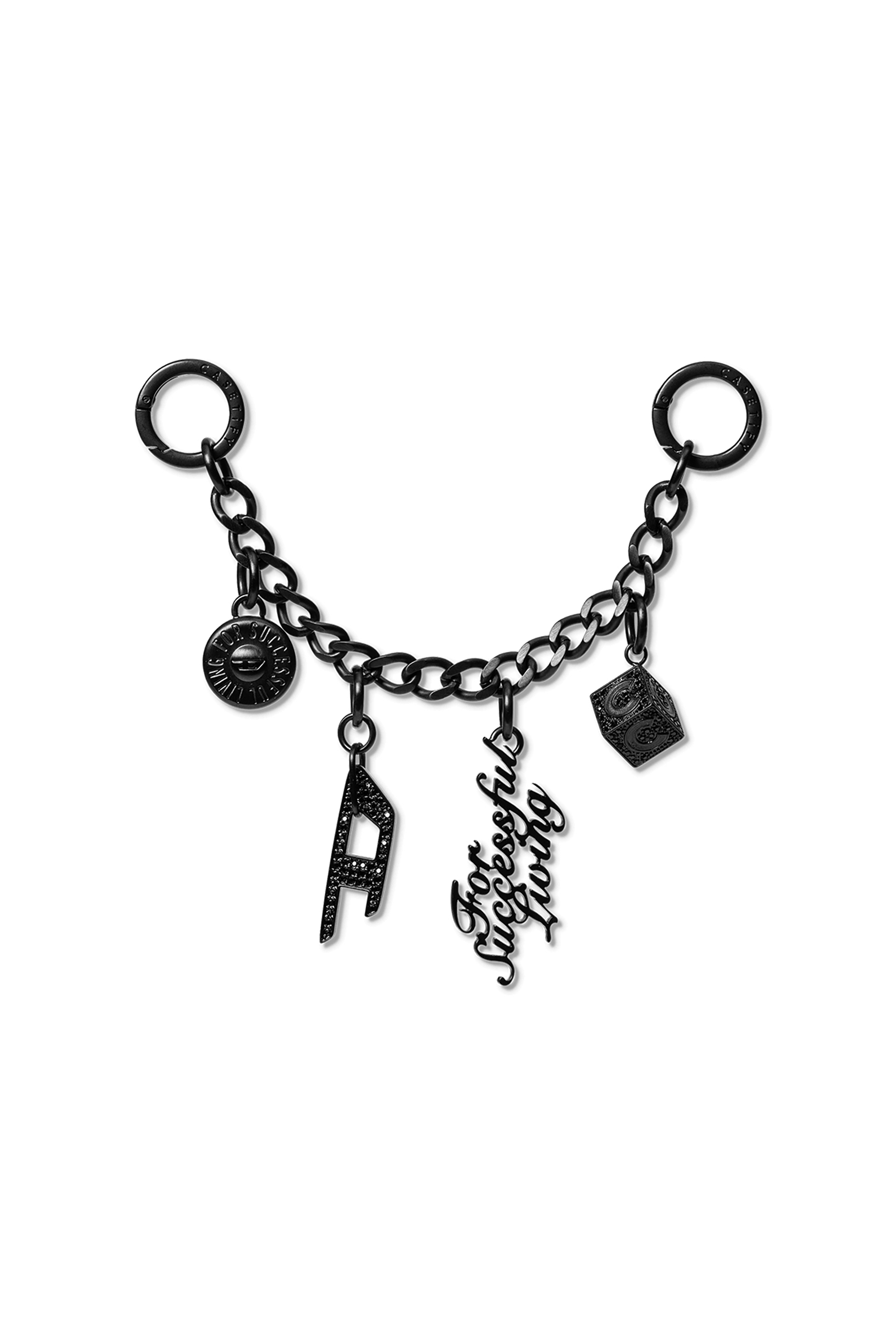 Diesel - 60374 CASETIFY  CHARMS CHAIN, Unisex's UNIVERSAL in ブラック - 1