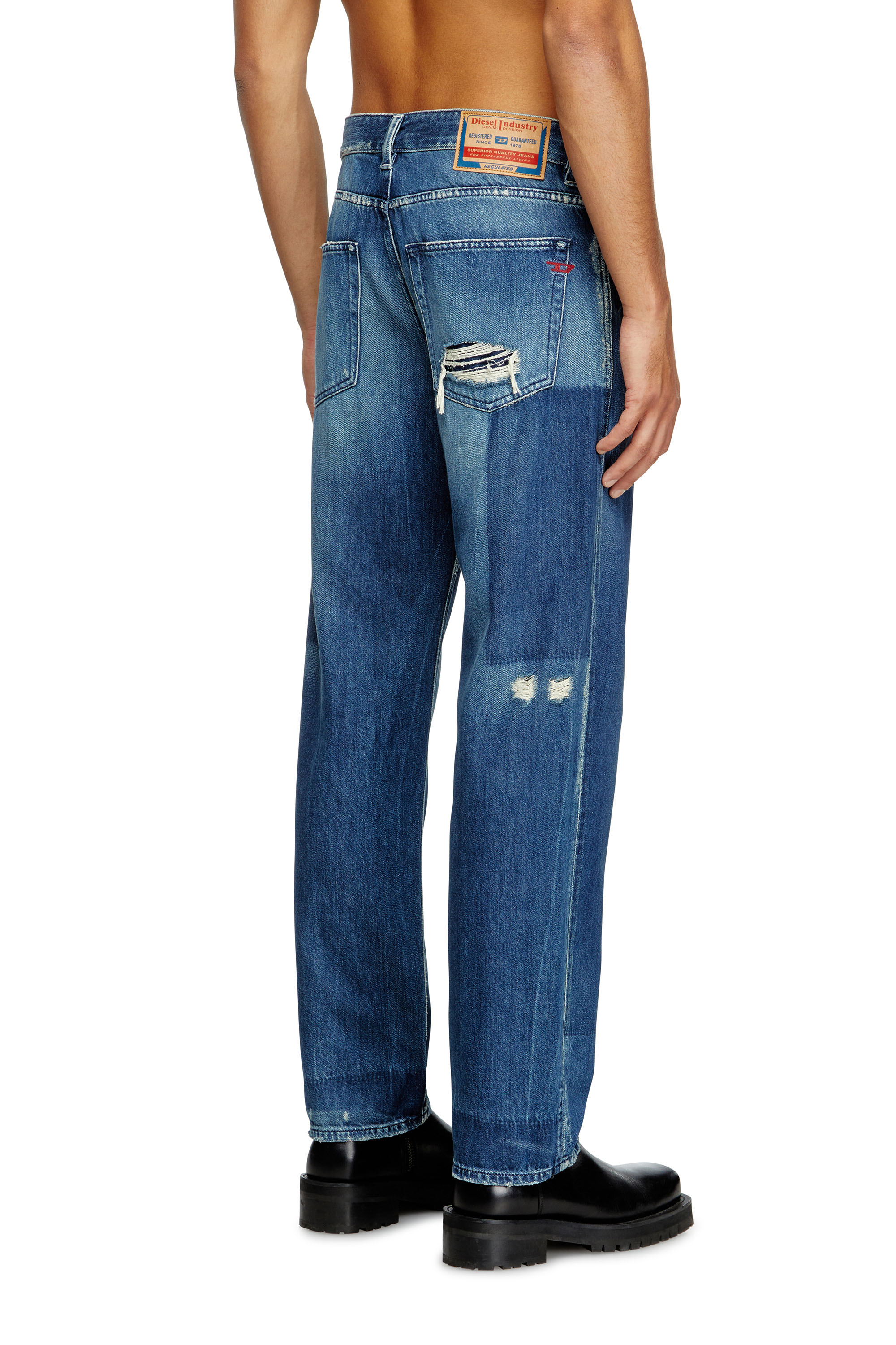 Diesel - Male's Regular Jeans 2024 D-Macs 09M52, ダークブルー - 4