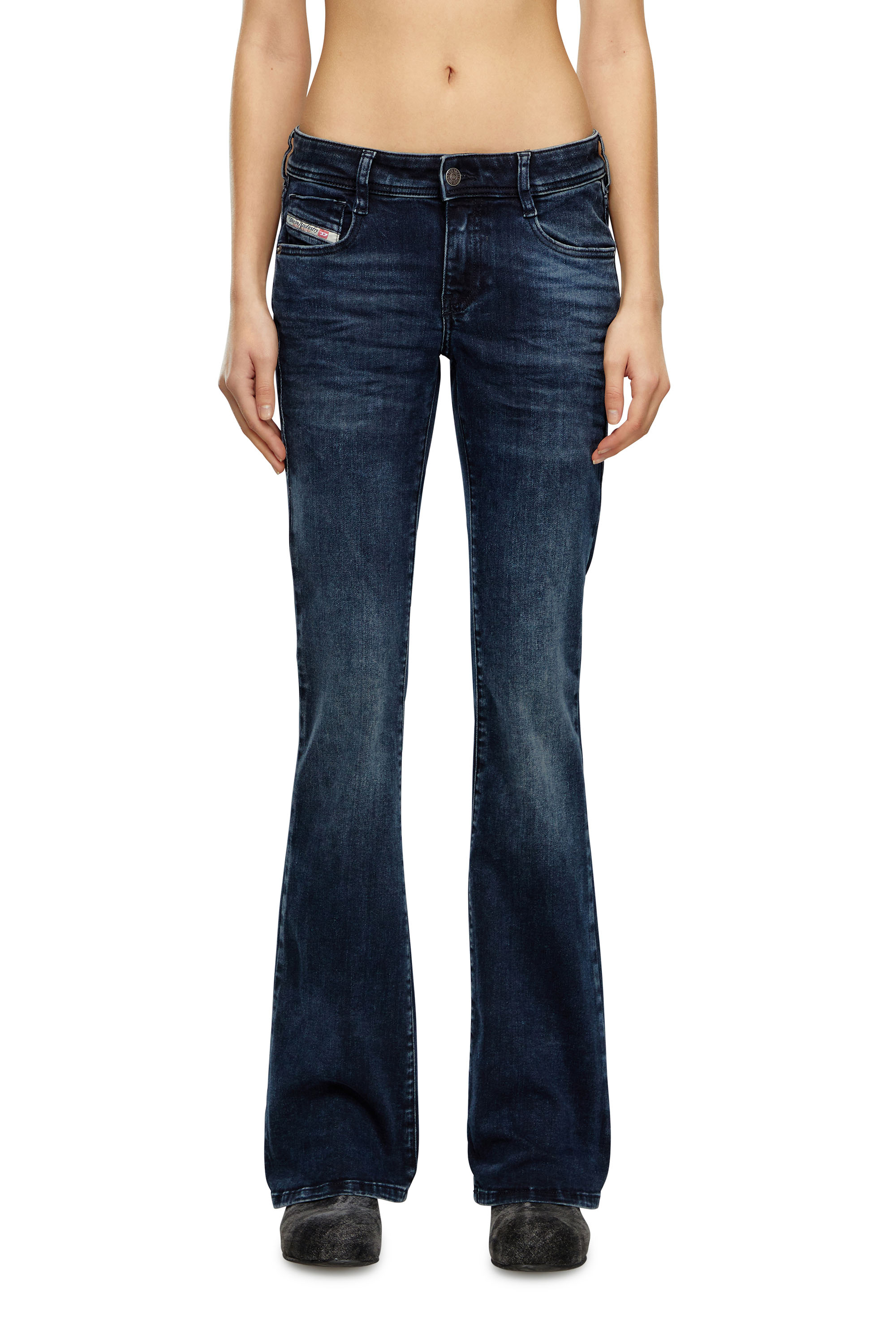 Diesel - Female's Bootcut Jeans 1969 D-Ebbey 0ENAR, ダークブルー - 2