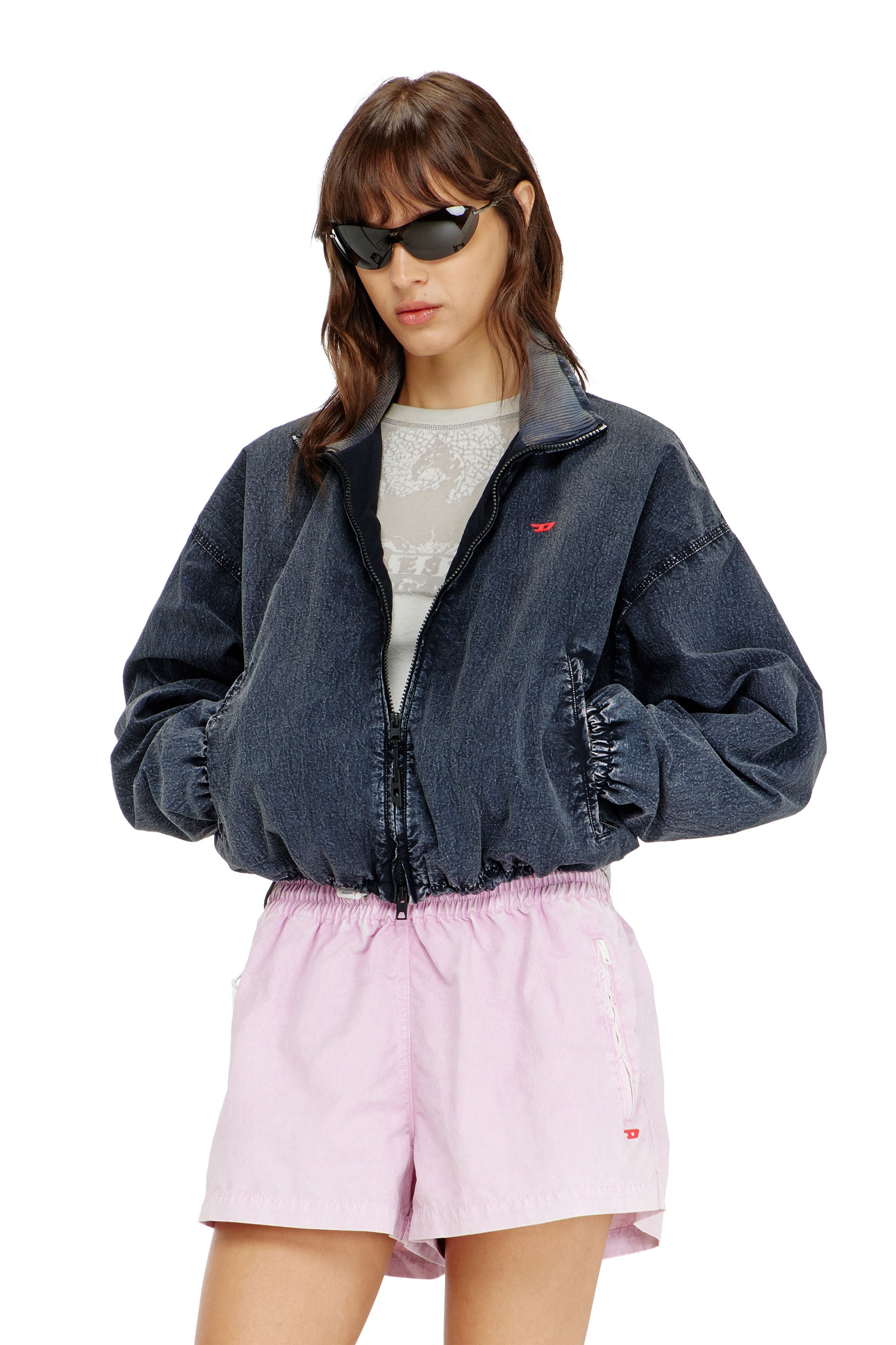 Diesel - G-LEAMER, Female's ジャケット in ダークブルー - 1