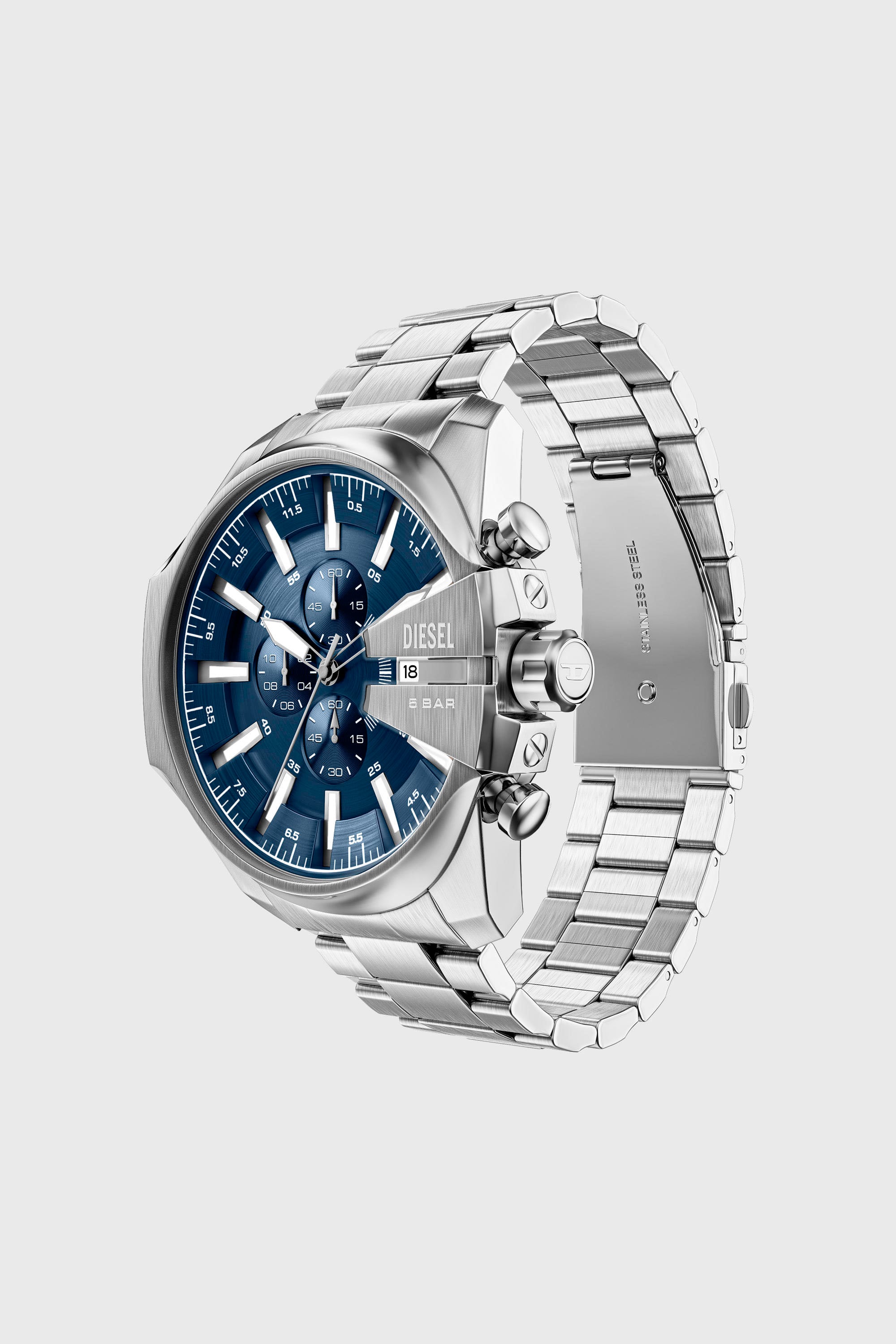 Diesel - DZ4721 WATCH, Male's 時計 in シルバー - 7