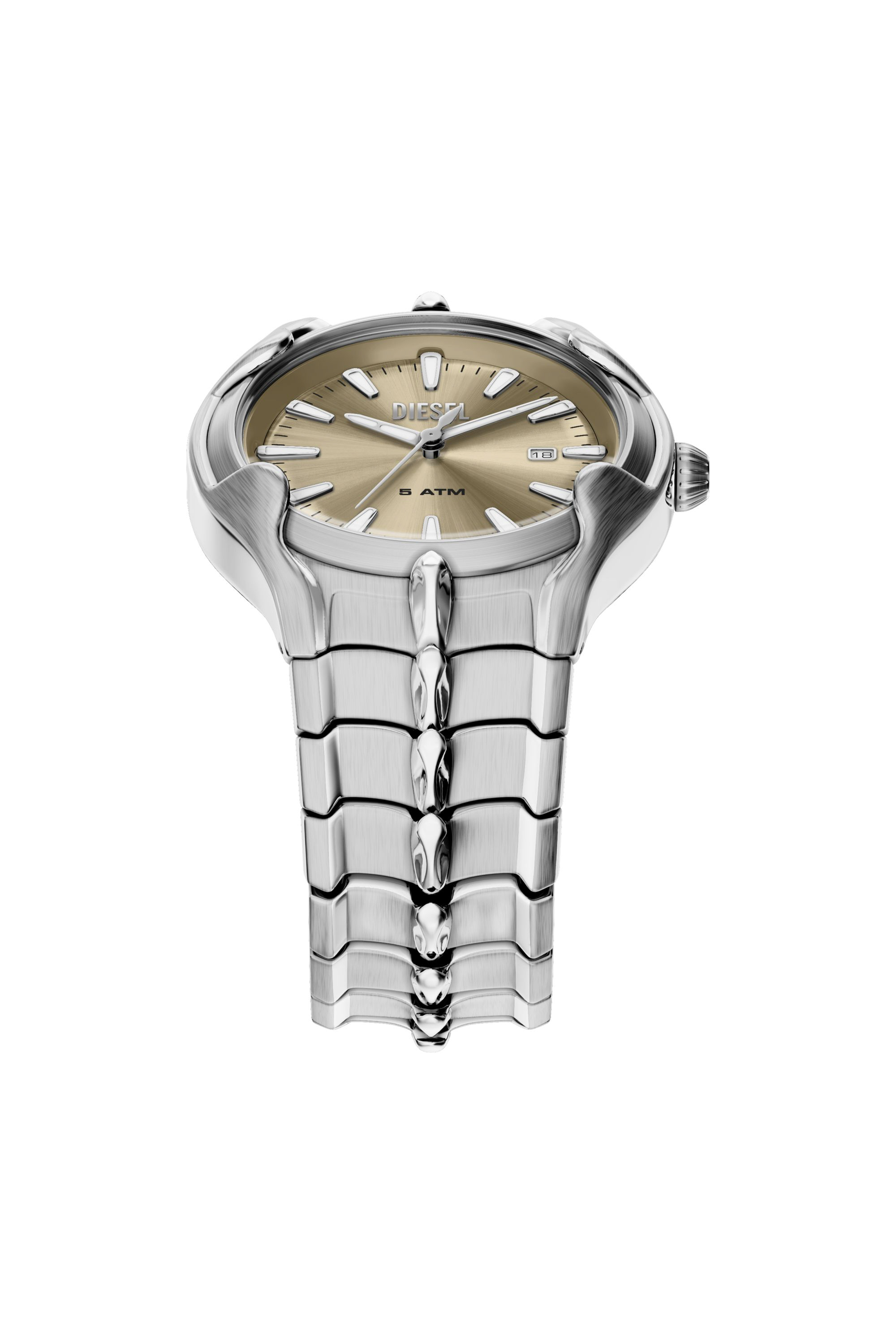 Diesel - DZ2234 WATCH, Male's Vert Stainless Steel Watch in シルバー - 4