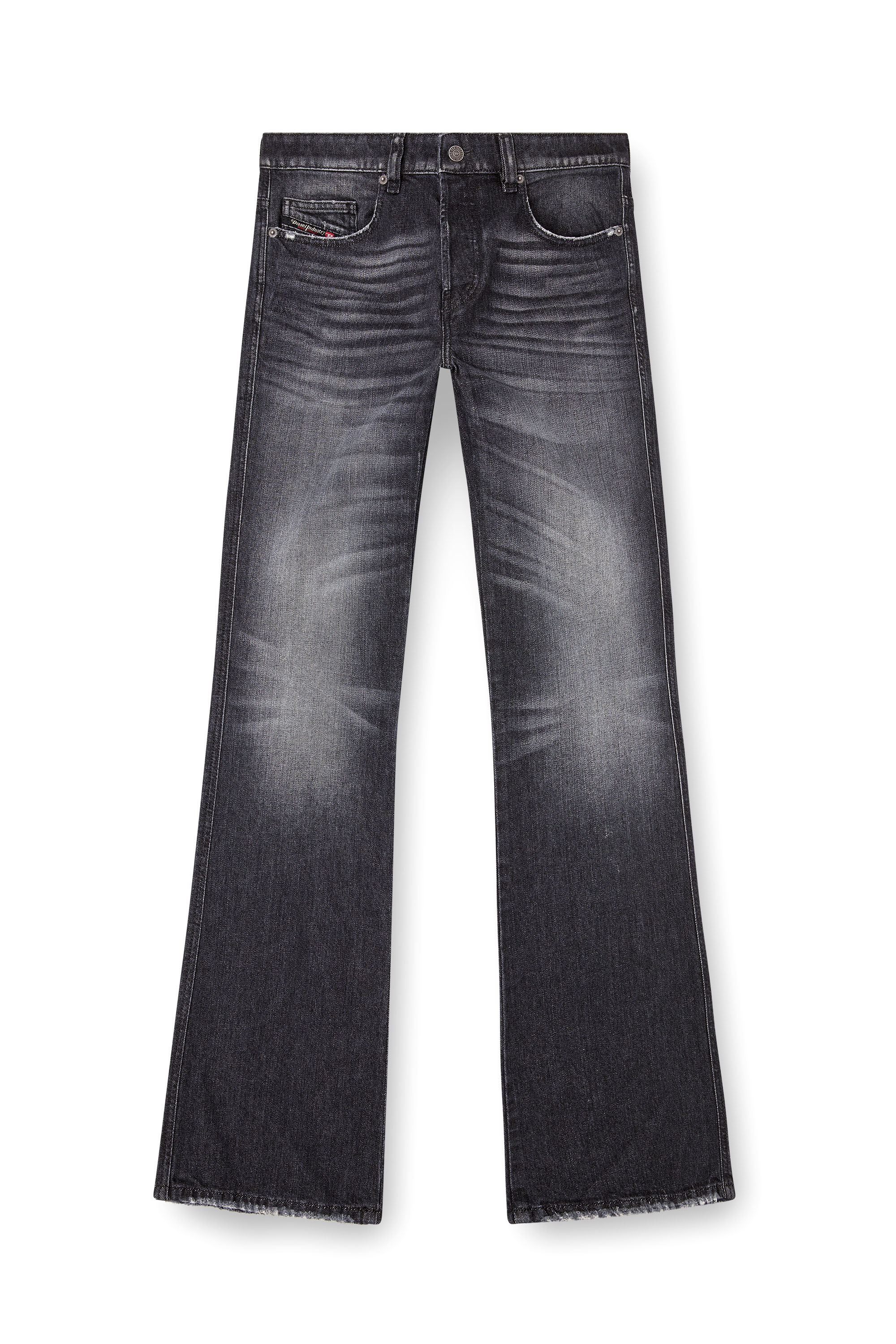Bootcut Jeans 1998 D-Buck 09L50, ブラック/ダークグレー Diesel - Male's Bootcut Jeans 1998 D-Buck 09L50, ブラック/ダークグレー - 2