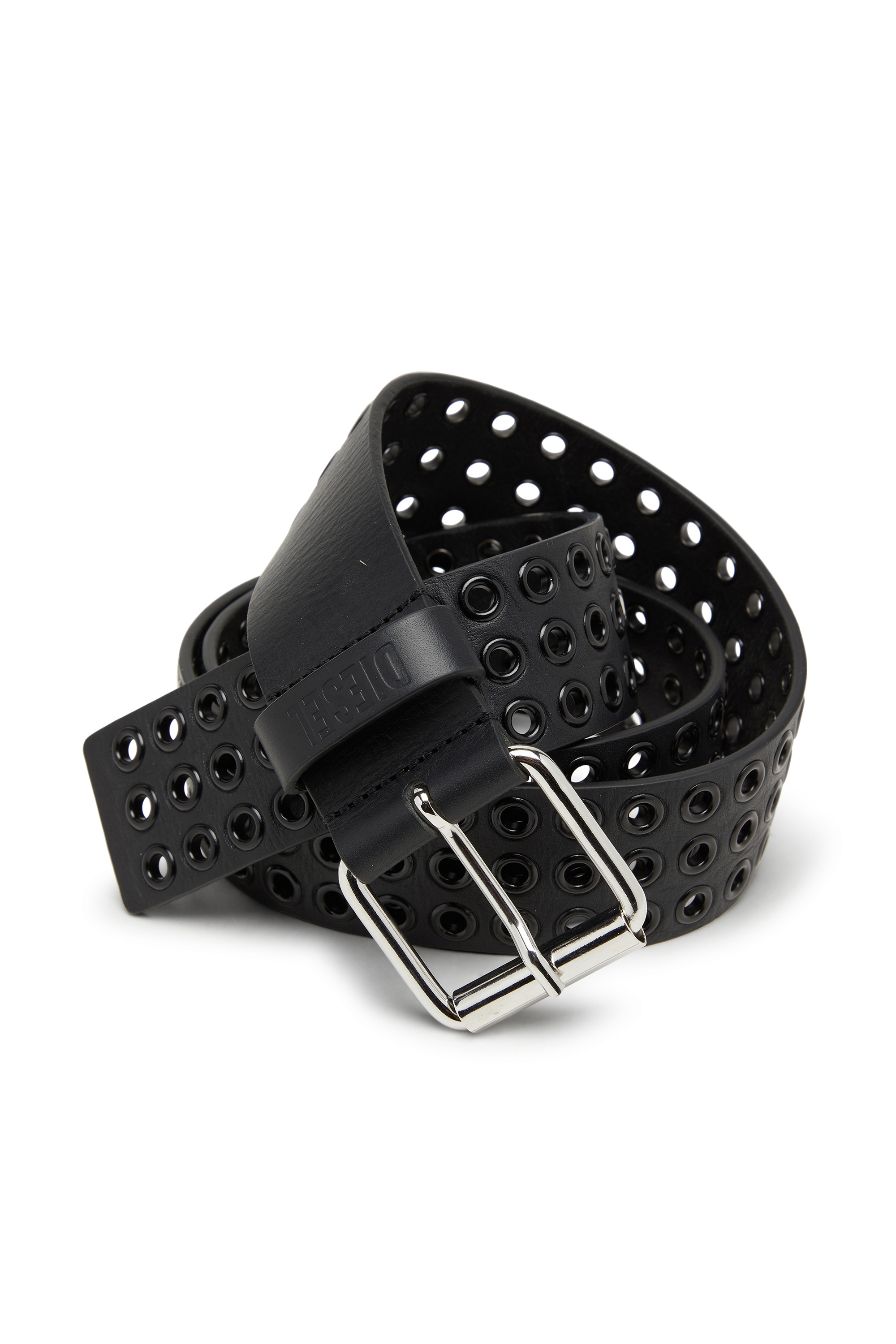 Diesel - B-EYELETS, Male's ベルト in ブラック - 3