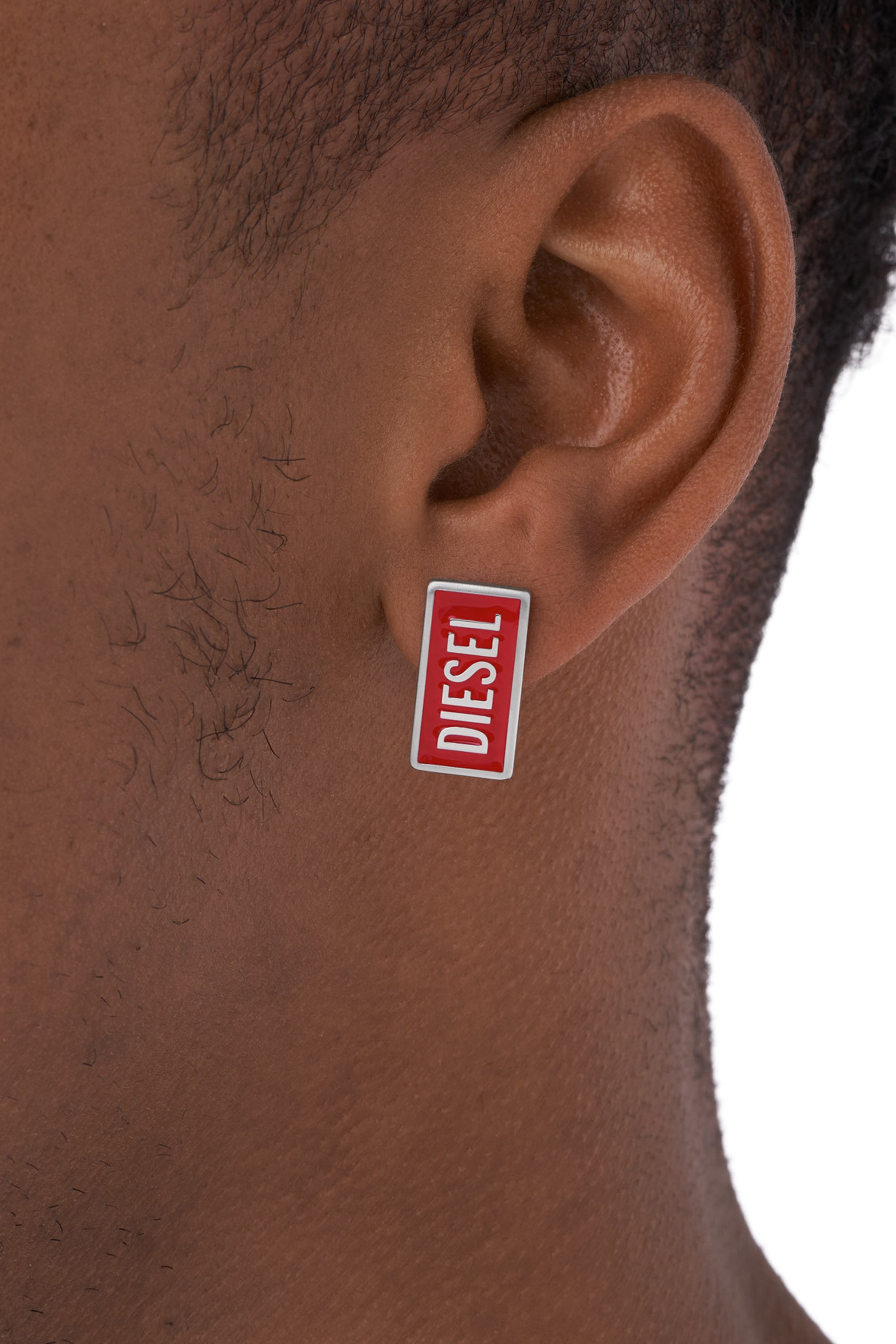 Diesel - DX1367, Unisex's ジュエリー ピアス in レッド - 3