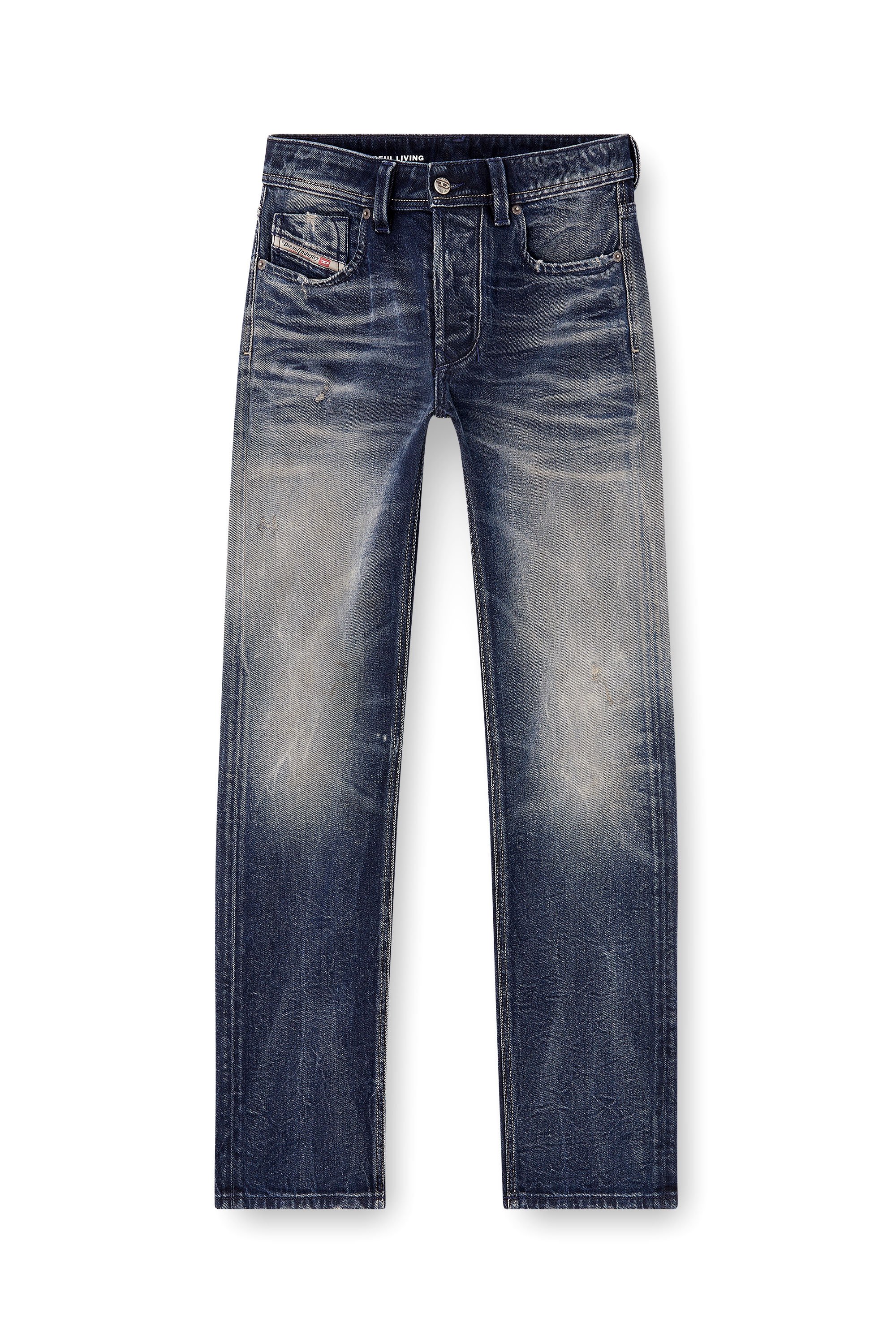Diesel - Male's Regular Jeans 1985 Larkee 09N57, ダークブルー - 3