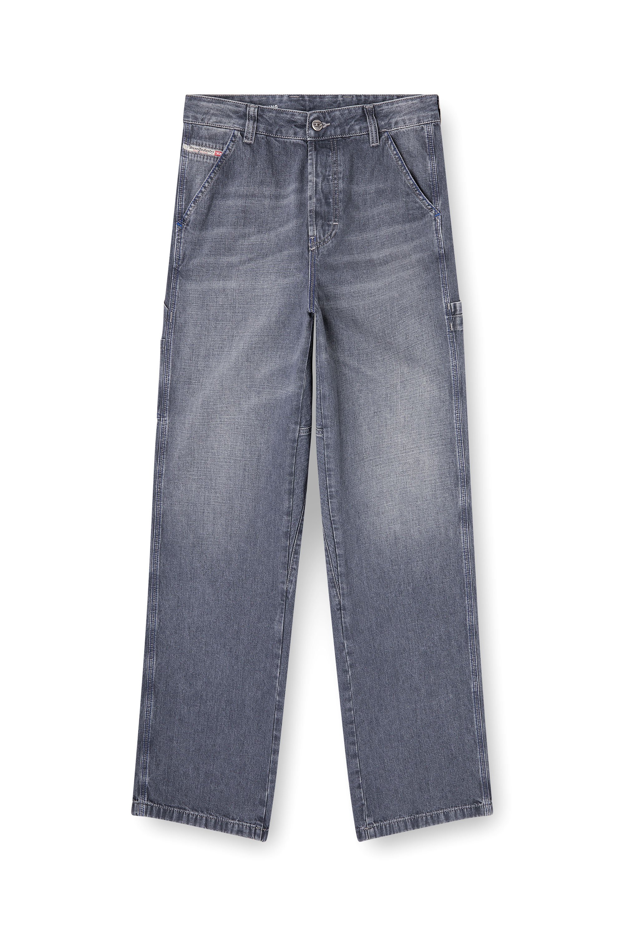Diesel - Male's Relaxed Jeans D-Livery 09N83, グレー - 3