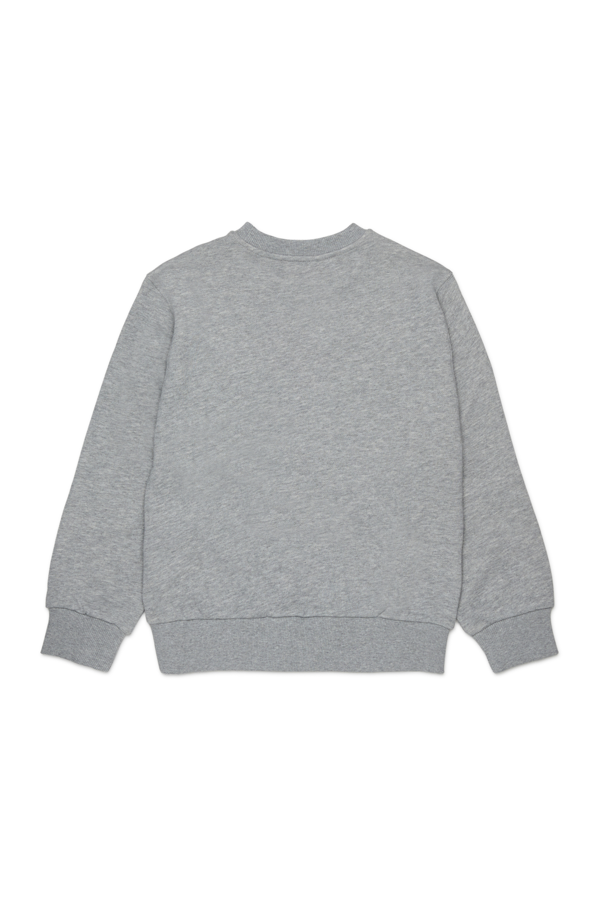 Diesel - SXGIN OVER, Unisex's Sweatshirt small logo patch in グレー - 2