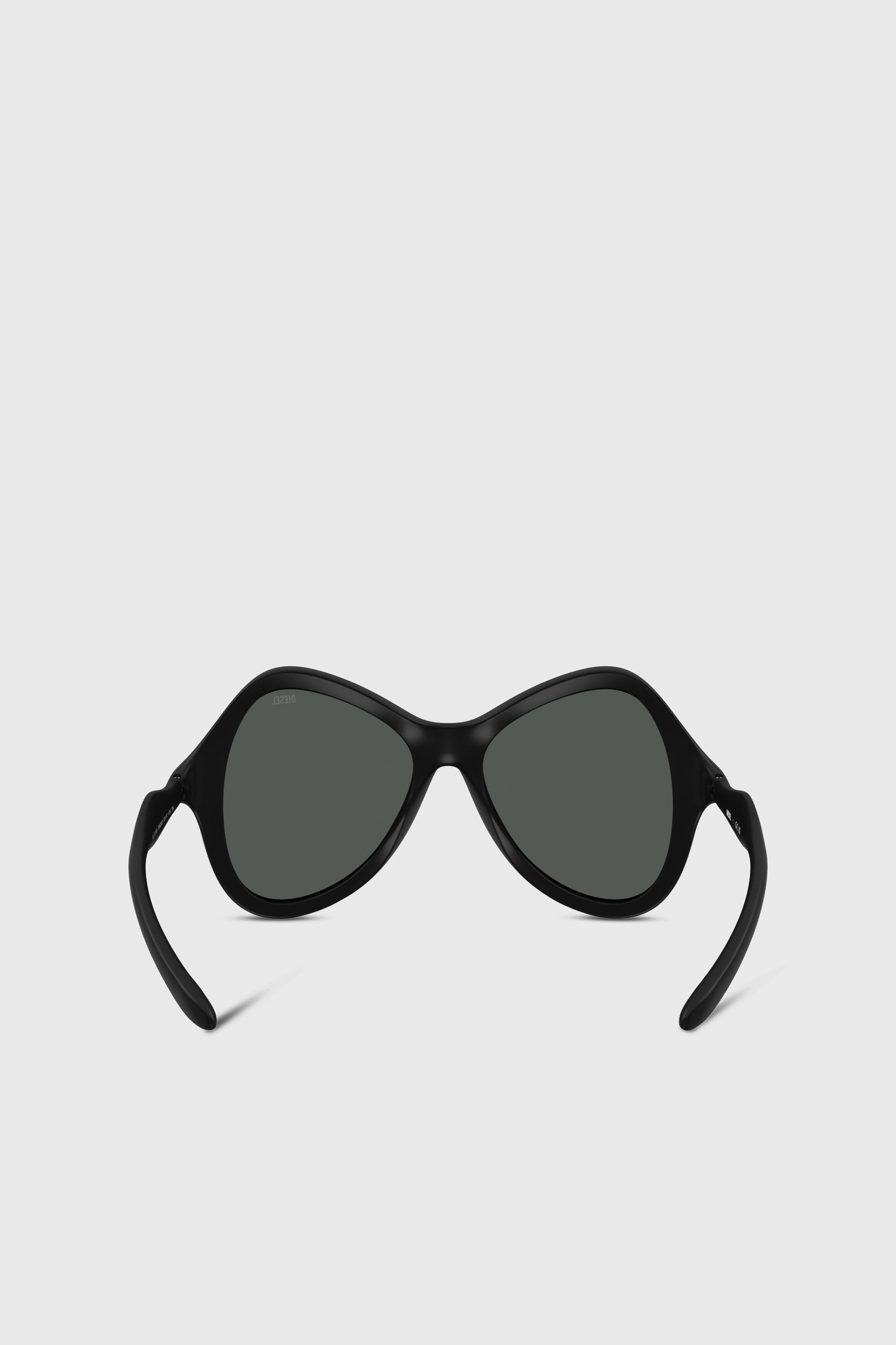 Diesel - 0DL3010U, Unisex's Cat-eye style sunglasses in ブラック - 3
