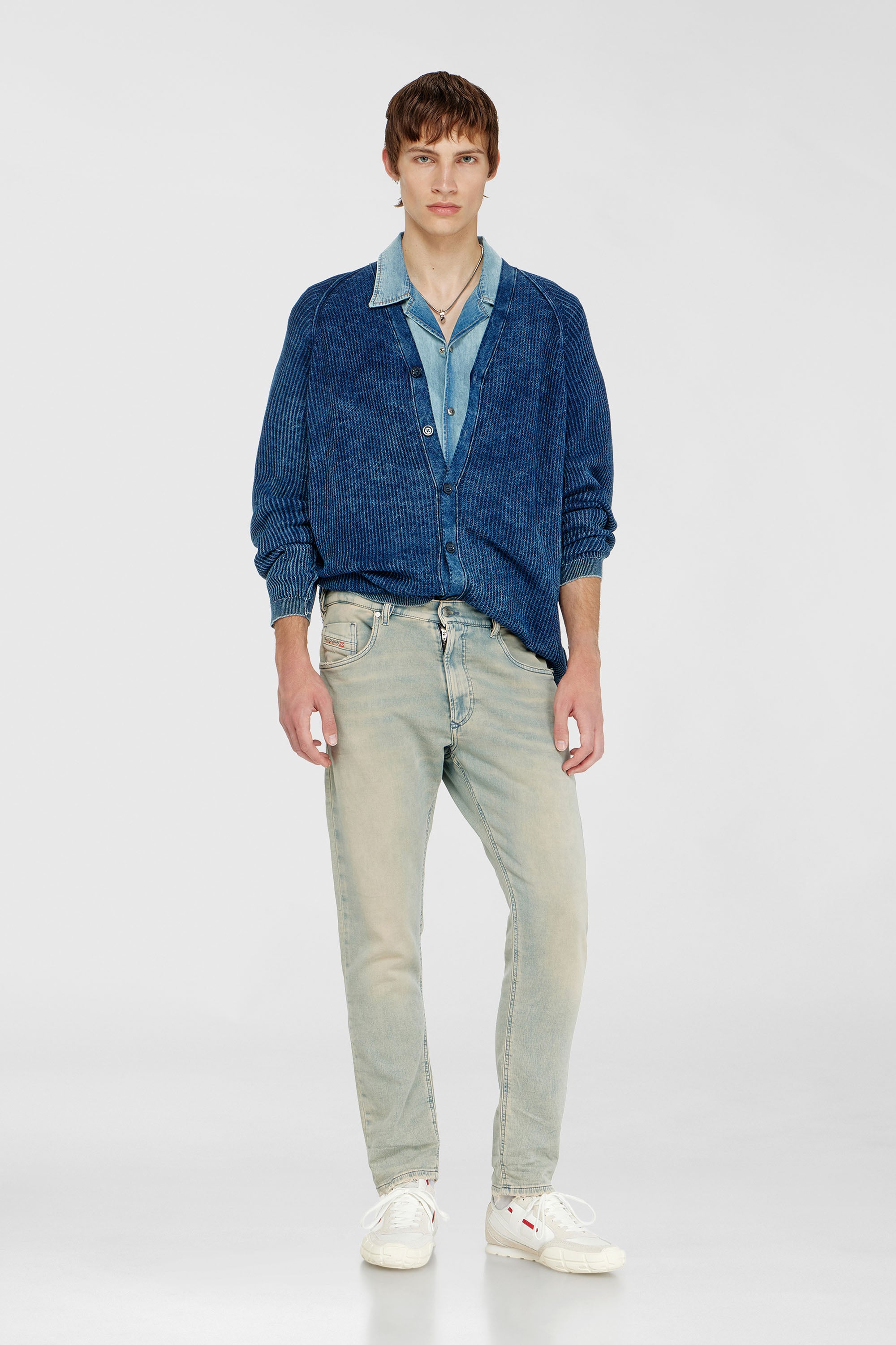 Diesel - Male's Regular 2032 D-Krooley-BW Joggjeans&reg; 068WK, ライトブルー - 1