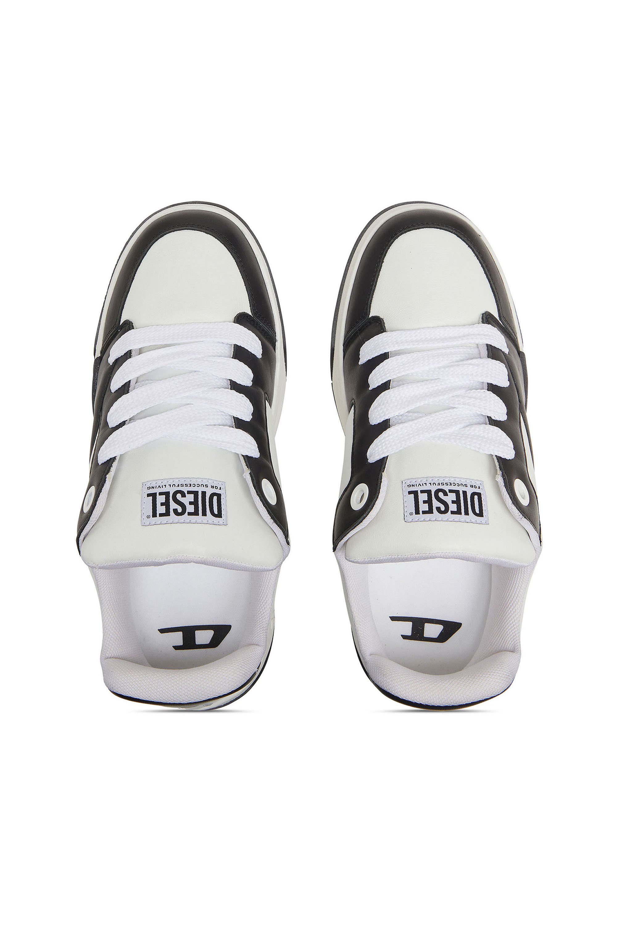 Diesel - S-D-OLLIE LOW W, Female's ローカットスニーカー in ホワイト/ブラック - 5