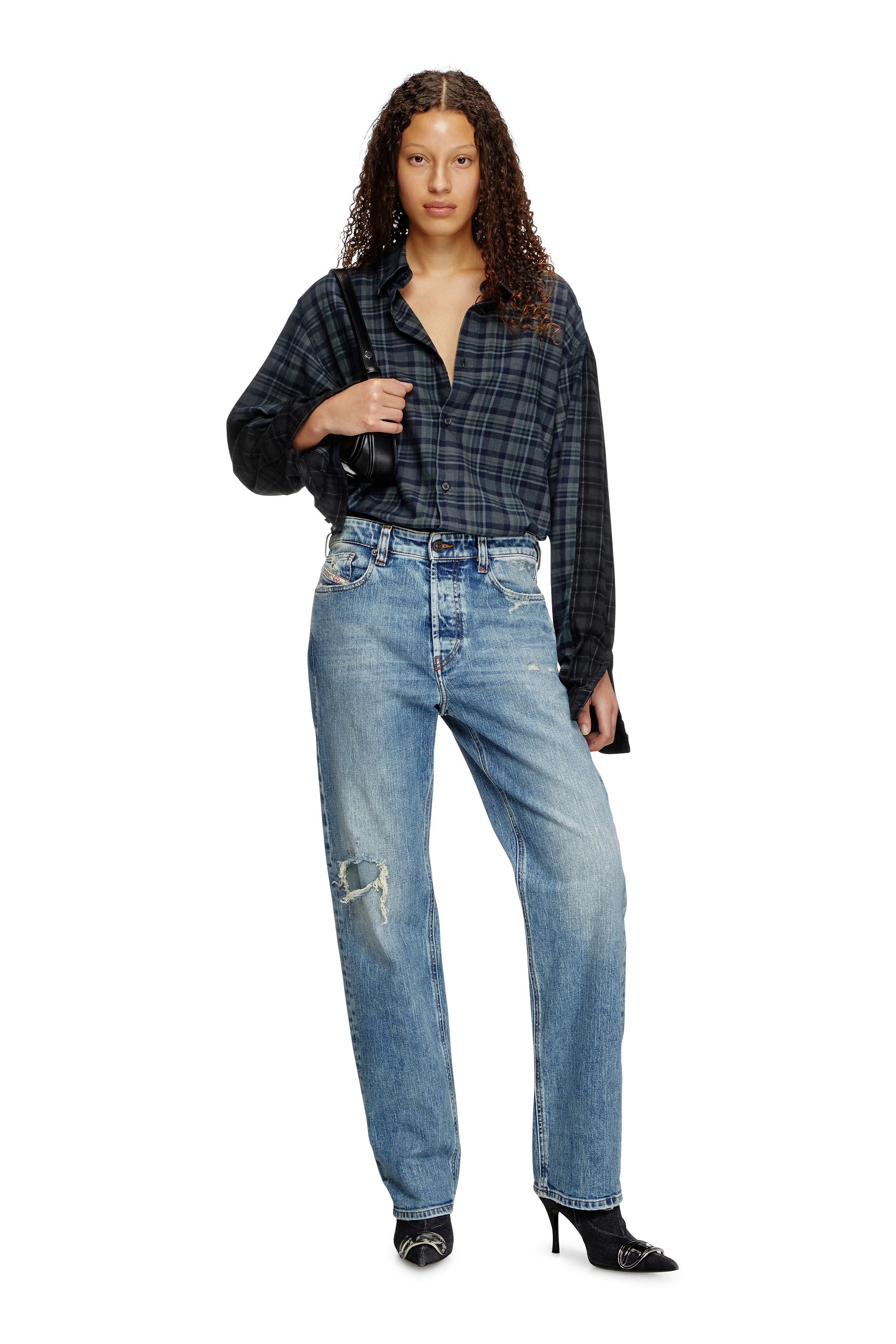 Diesel - Female's Regular Jeans 1988 D-Ark 09L34, ライトブルー - 2