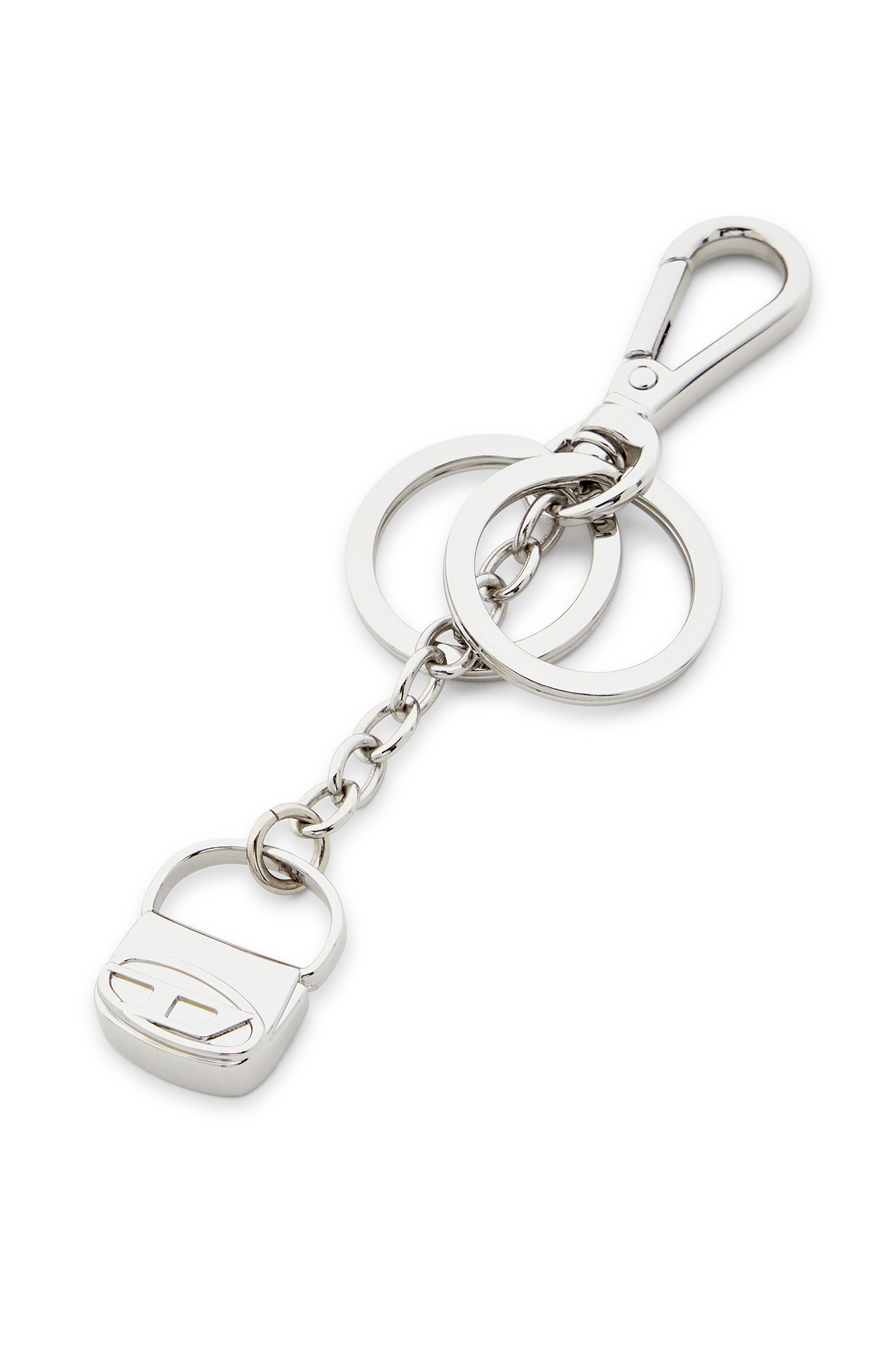 Diesel - 1DR-KEYRING CHARM, Female's キーチャーム in シルバー - 2