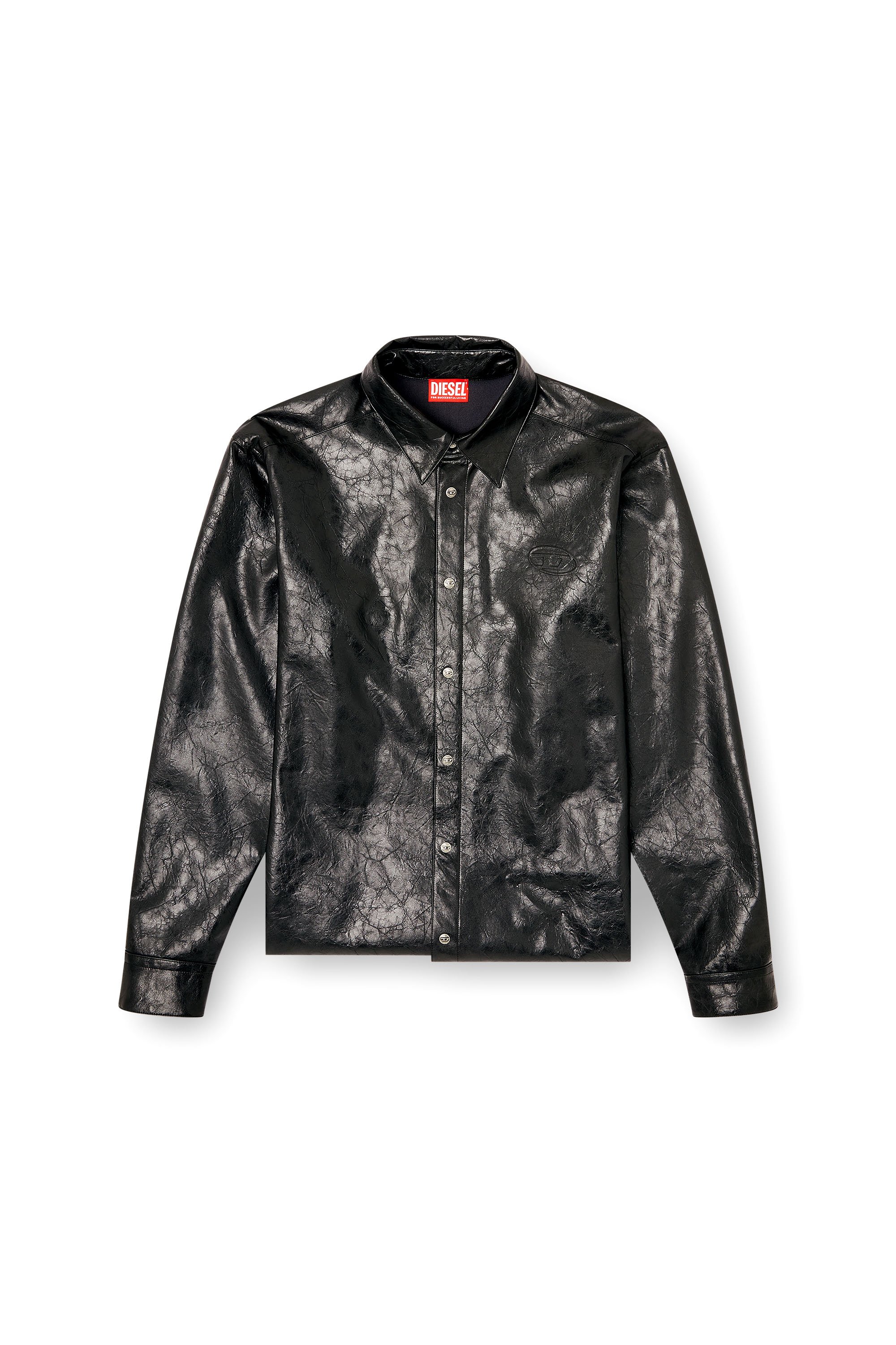 Diesel - S-SIMPLY-QMBU, Male's シャツ in ブラック - 3