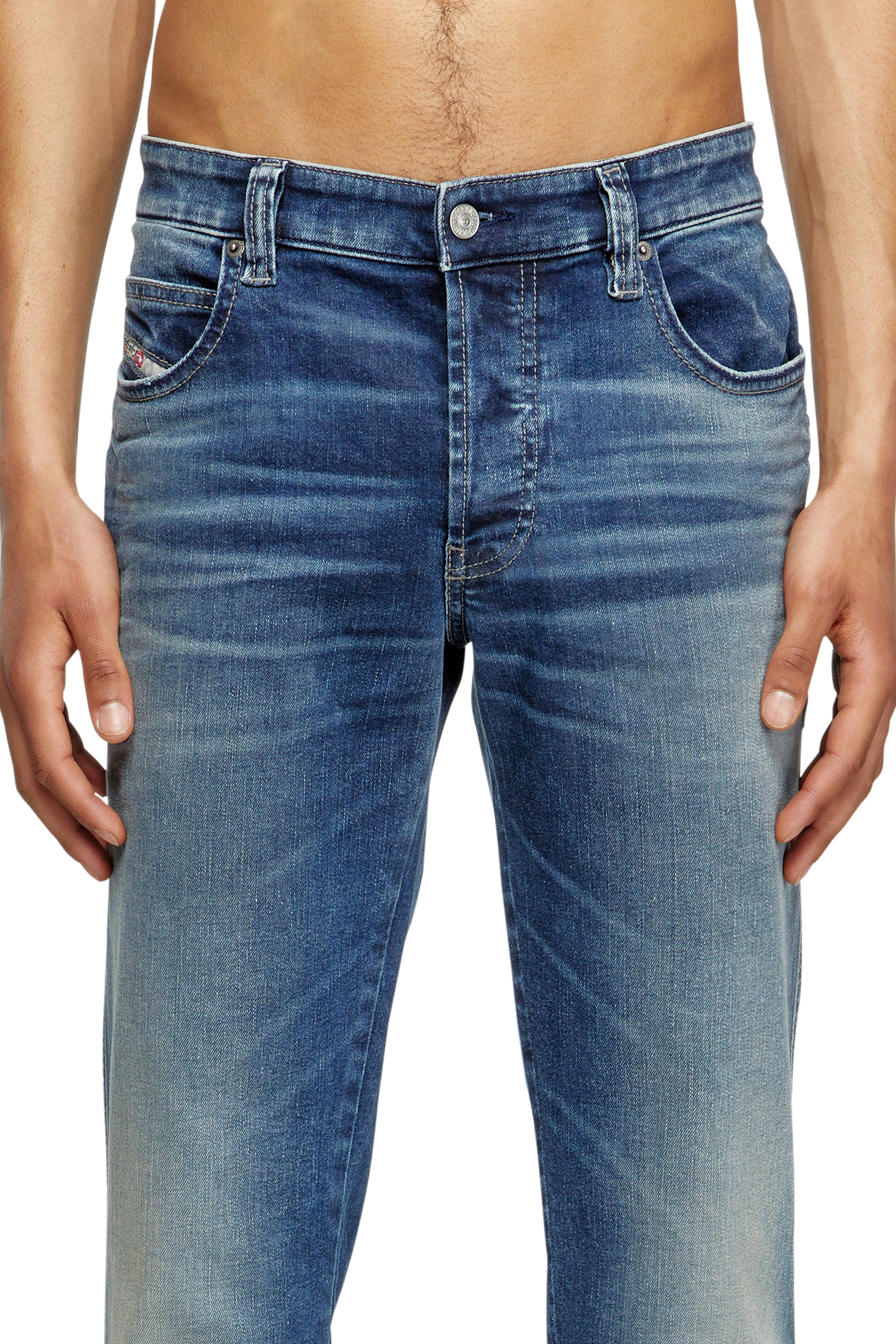 Diesel - Male's Slim Jeans 1993 D-Vyl 0DBEE, ミディアムブルー - 4