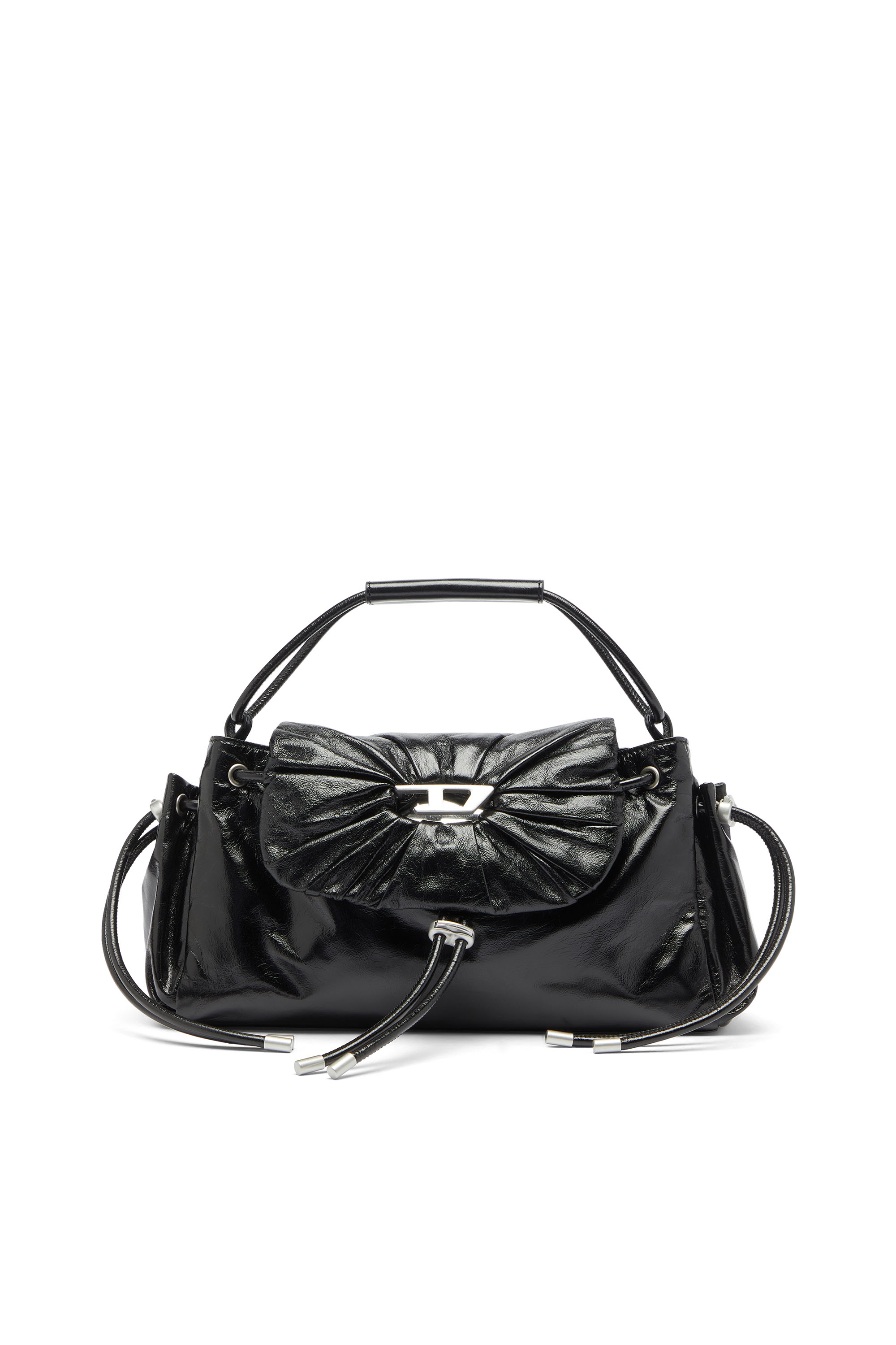 Diesel - SCRUNCH-D TOP HANDLE, Female's トップハンドルバッグ in ブラック - 1