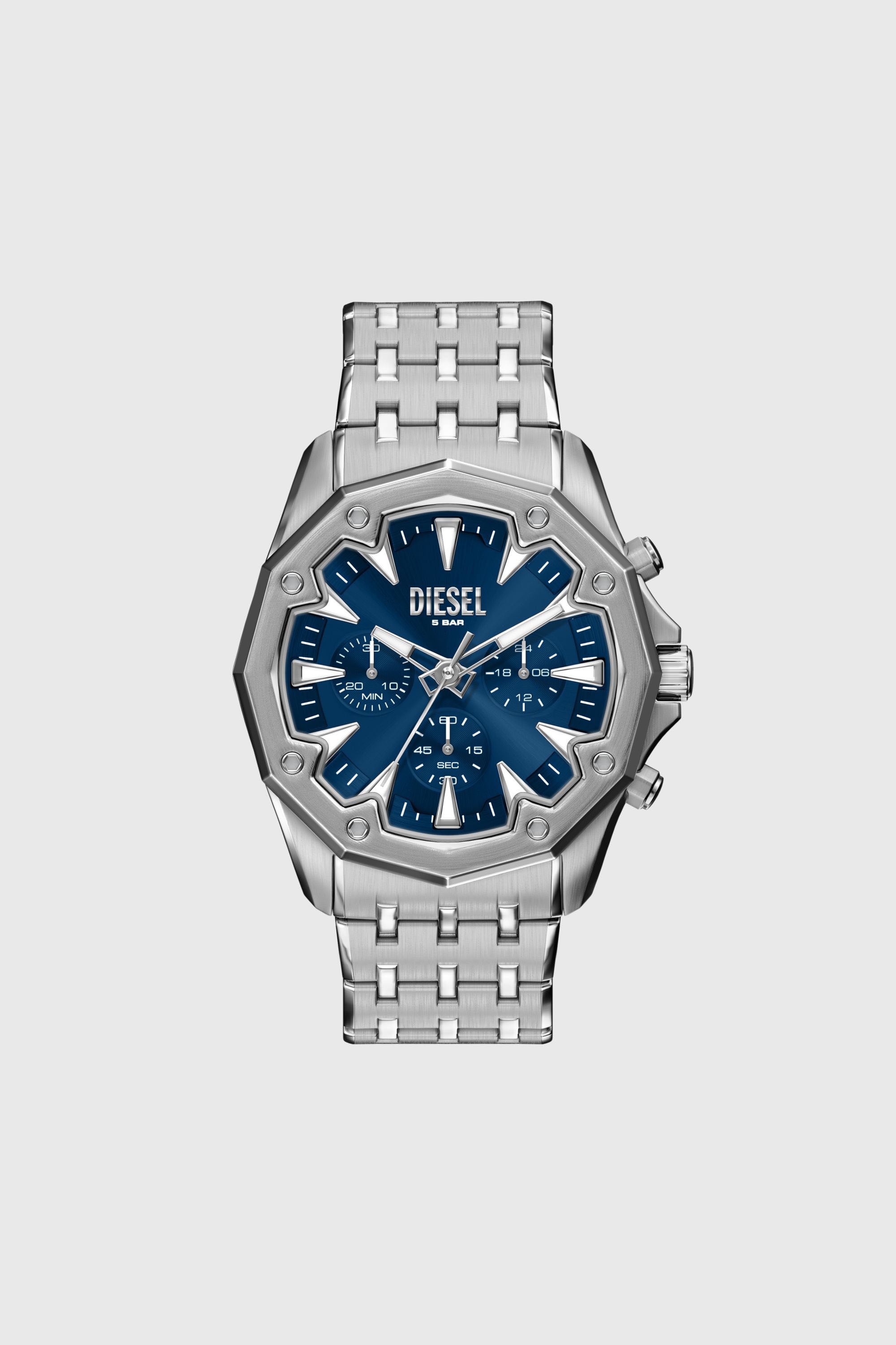 Diesel - DZ4706 WATCH, Male's Stinger Stainless Steel Watch in シルバー - 1