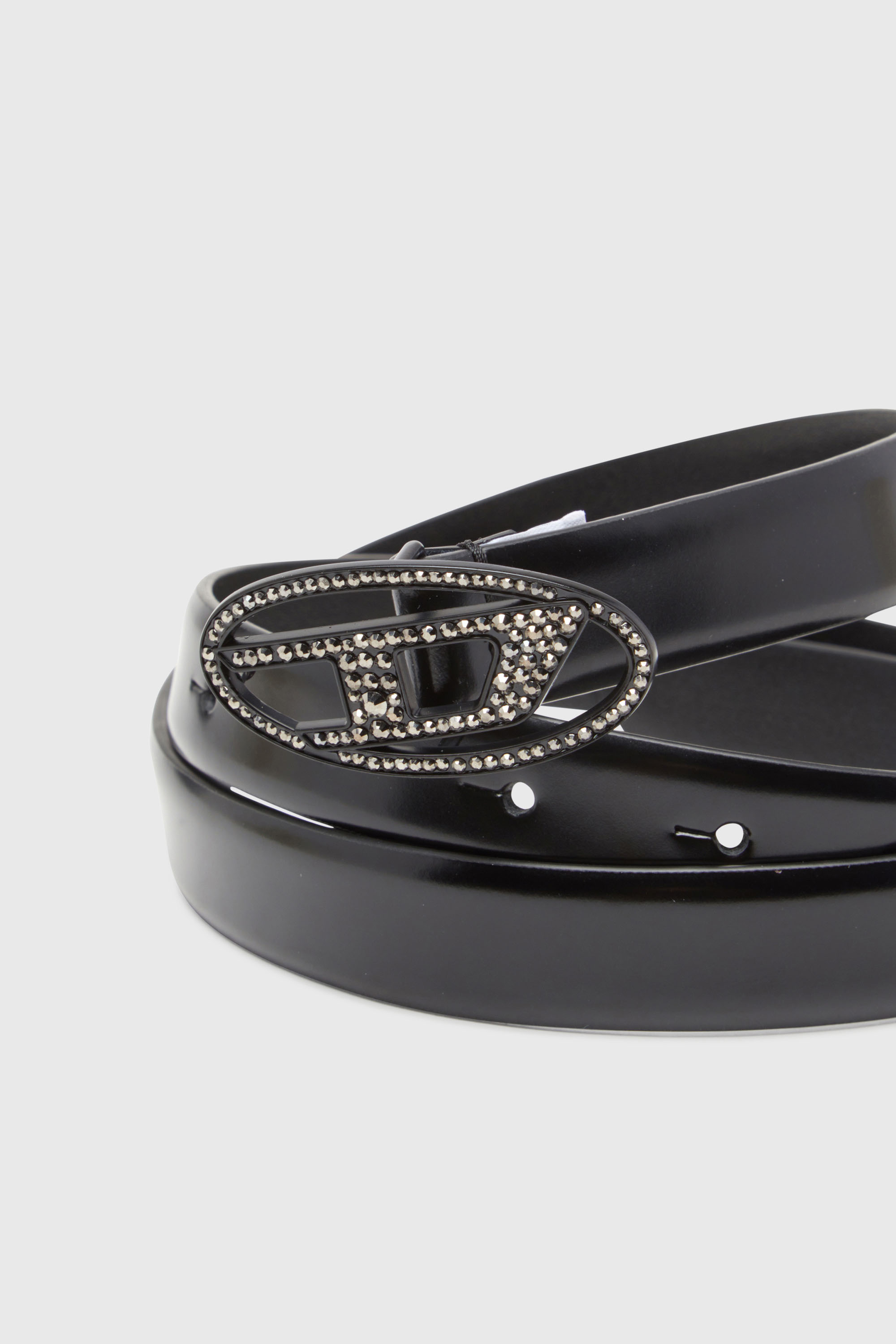 Diesel - B-1DR STRASS 20, Female's レザーベルト in ブラック - 3