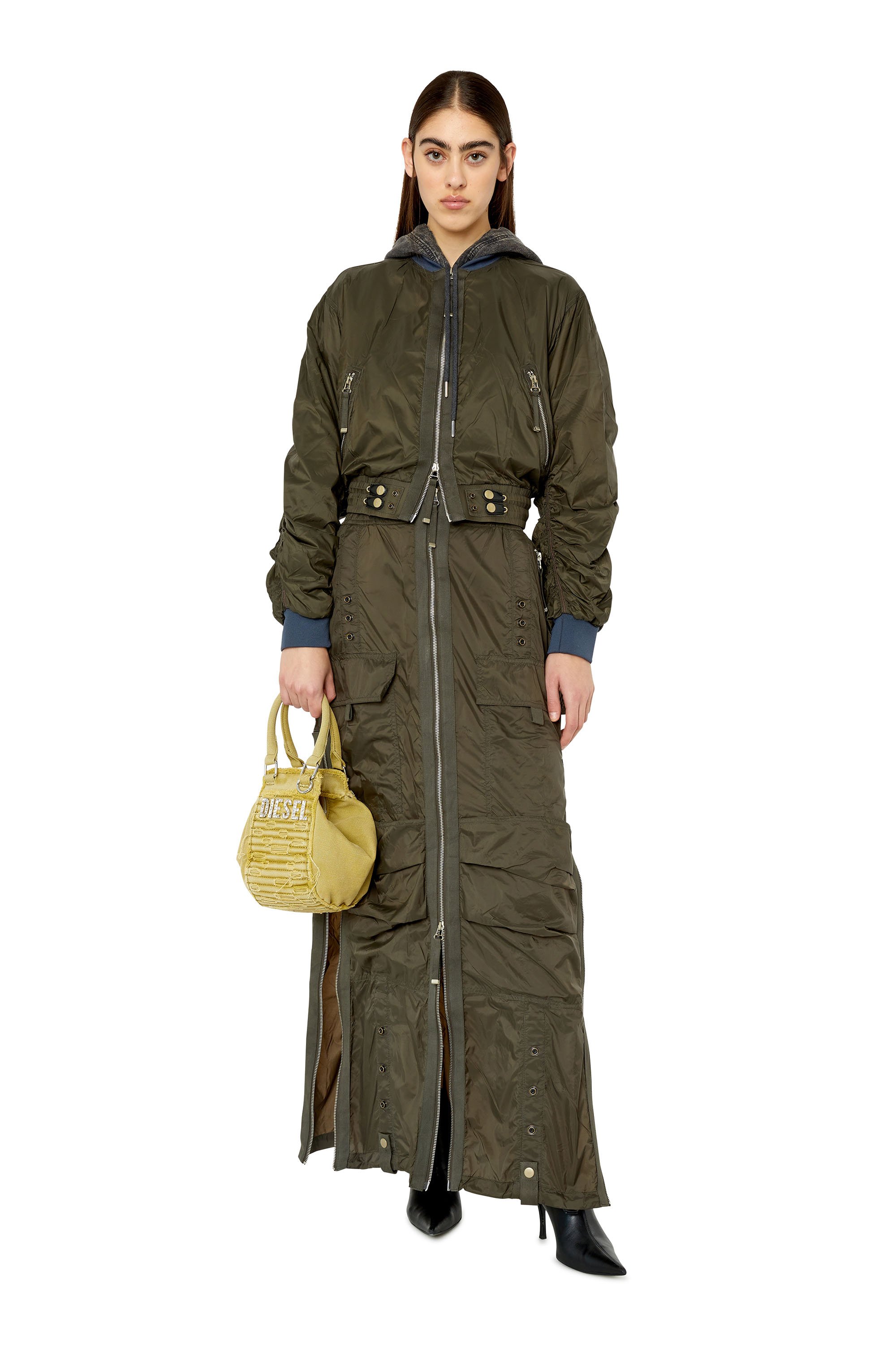 Diesel - G-NOAK, Female's ジャケット in ダークグリーン - 2