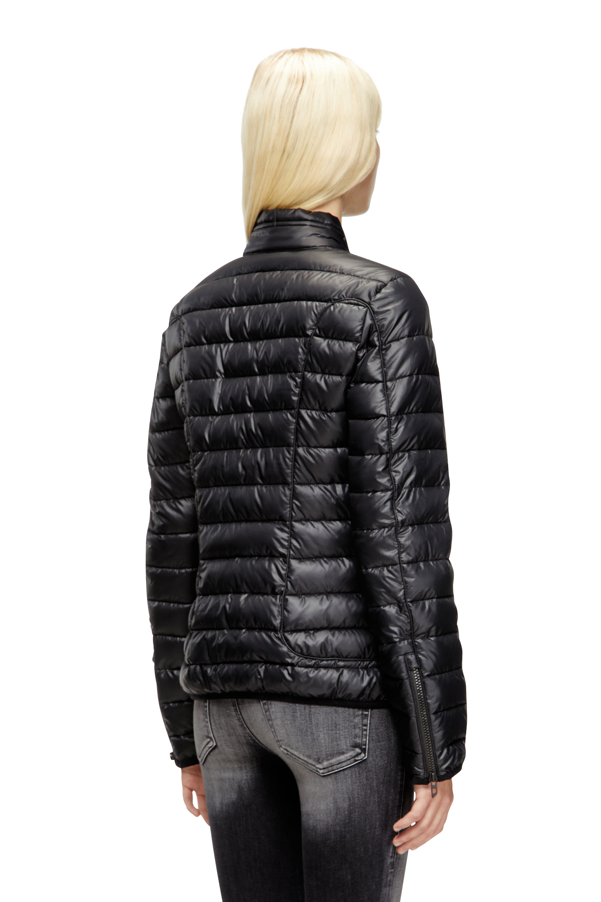 Diesel - W-PILOT-FEM, Female's パファージャケット in ブラック - 4