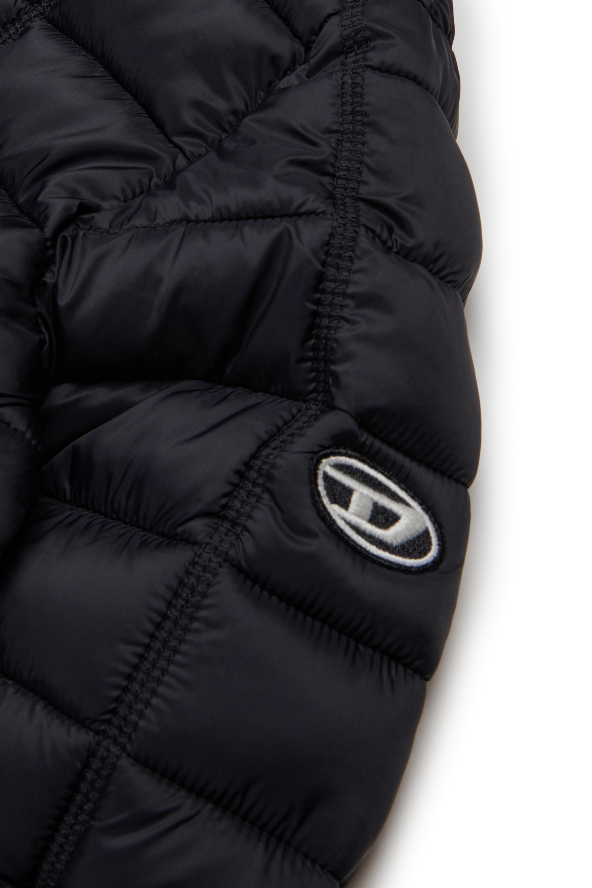 Diesel - JWSTONE, Unisex's パファージャケット in ブラック - 4